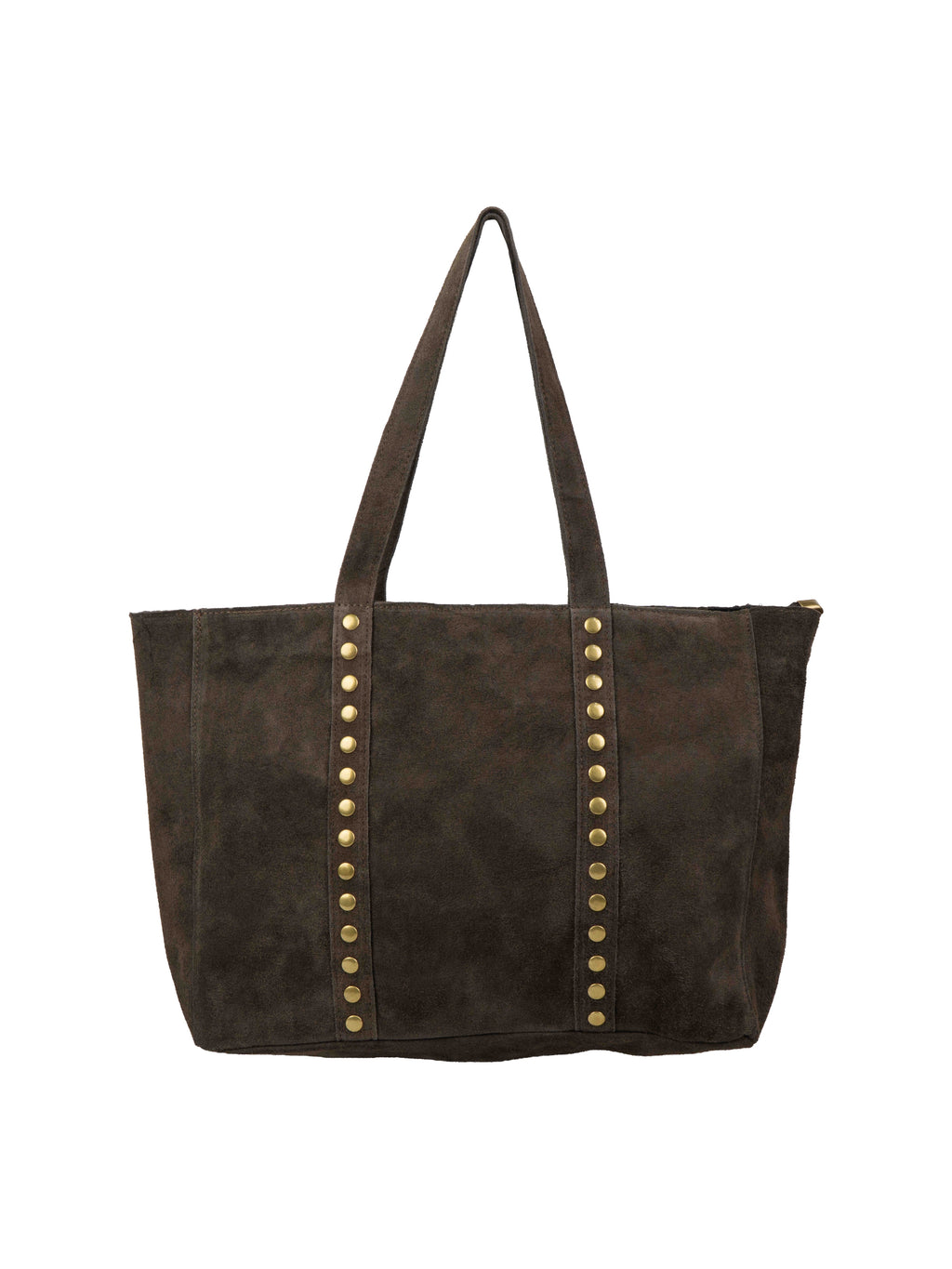 Suede Tote Bag with Fully Lined Interior