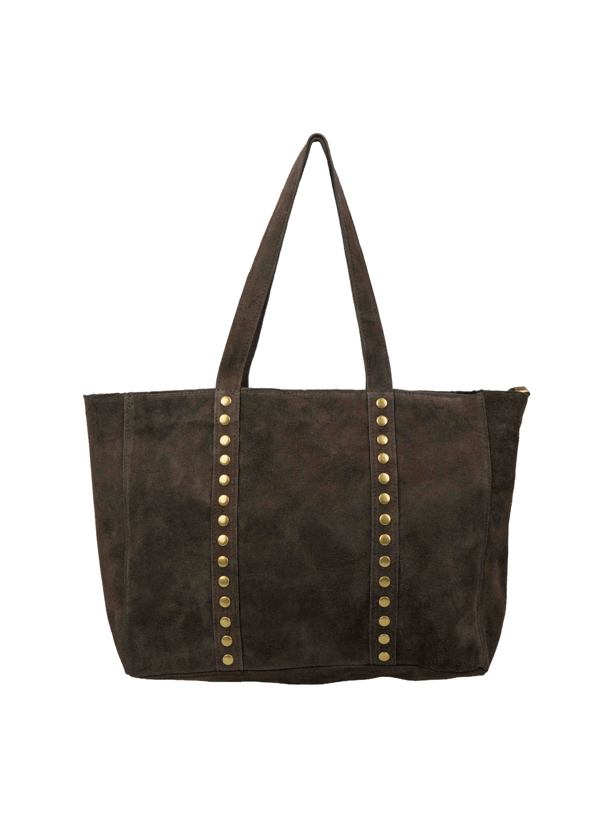Suede Tote Bag with Fully Lined Interior