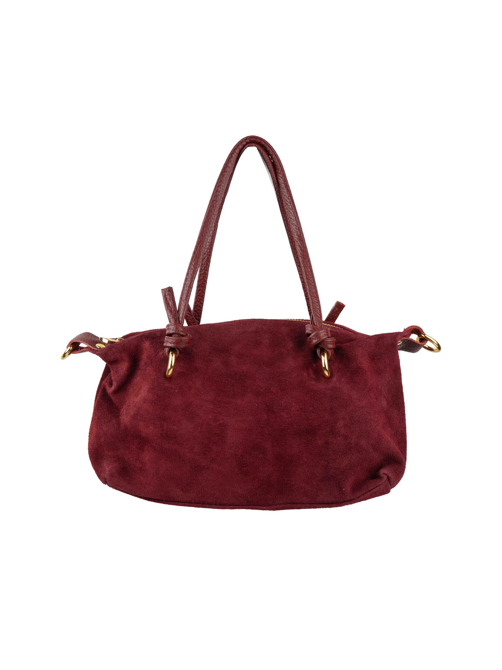 Shoulder Bag with Knotted Handles