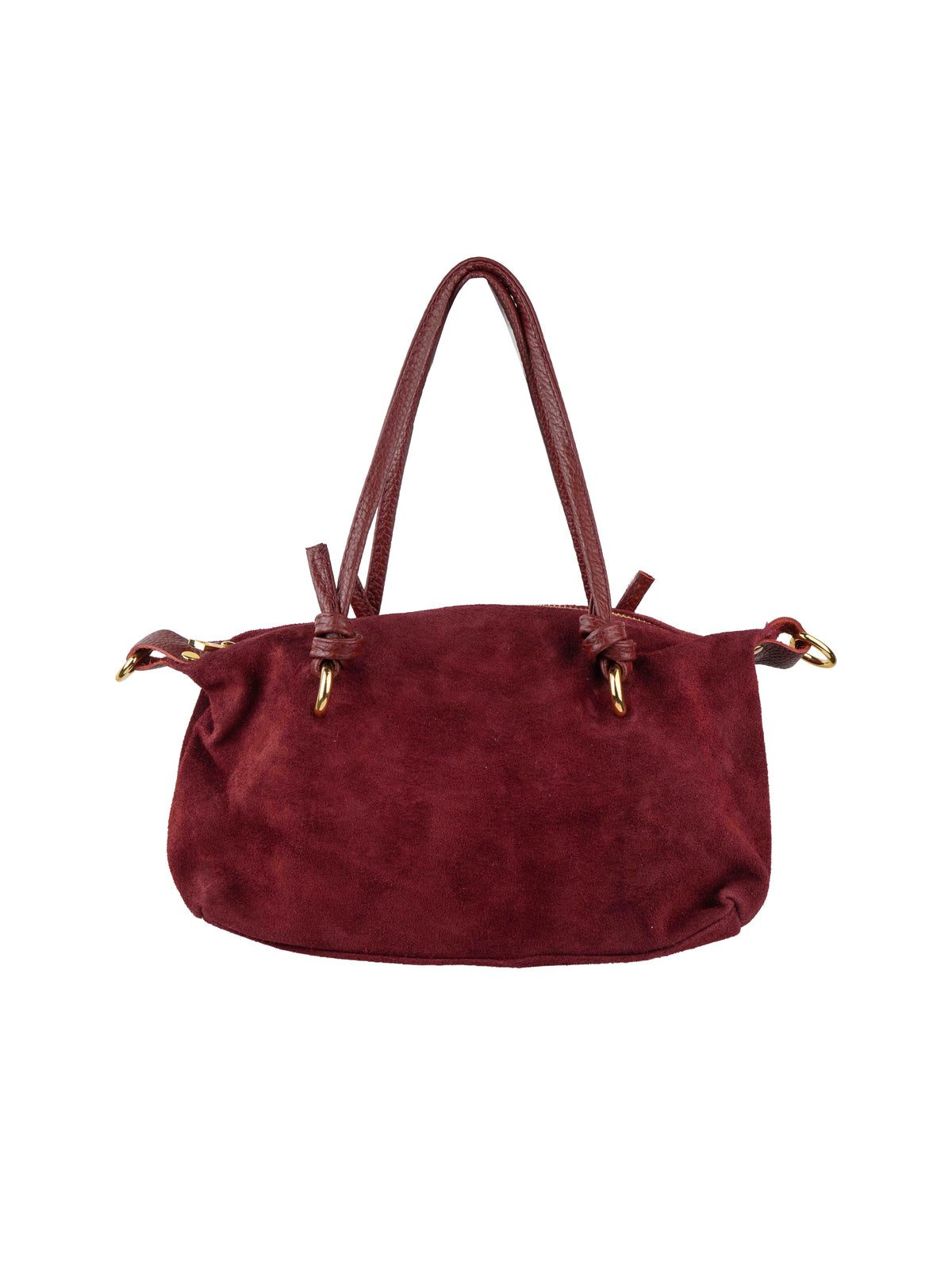 Shoulder Bag with Knotted Handles