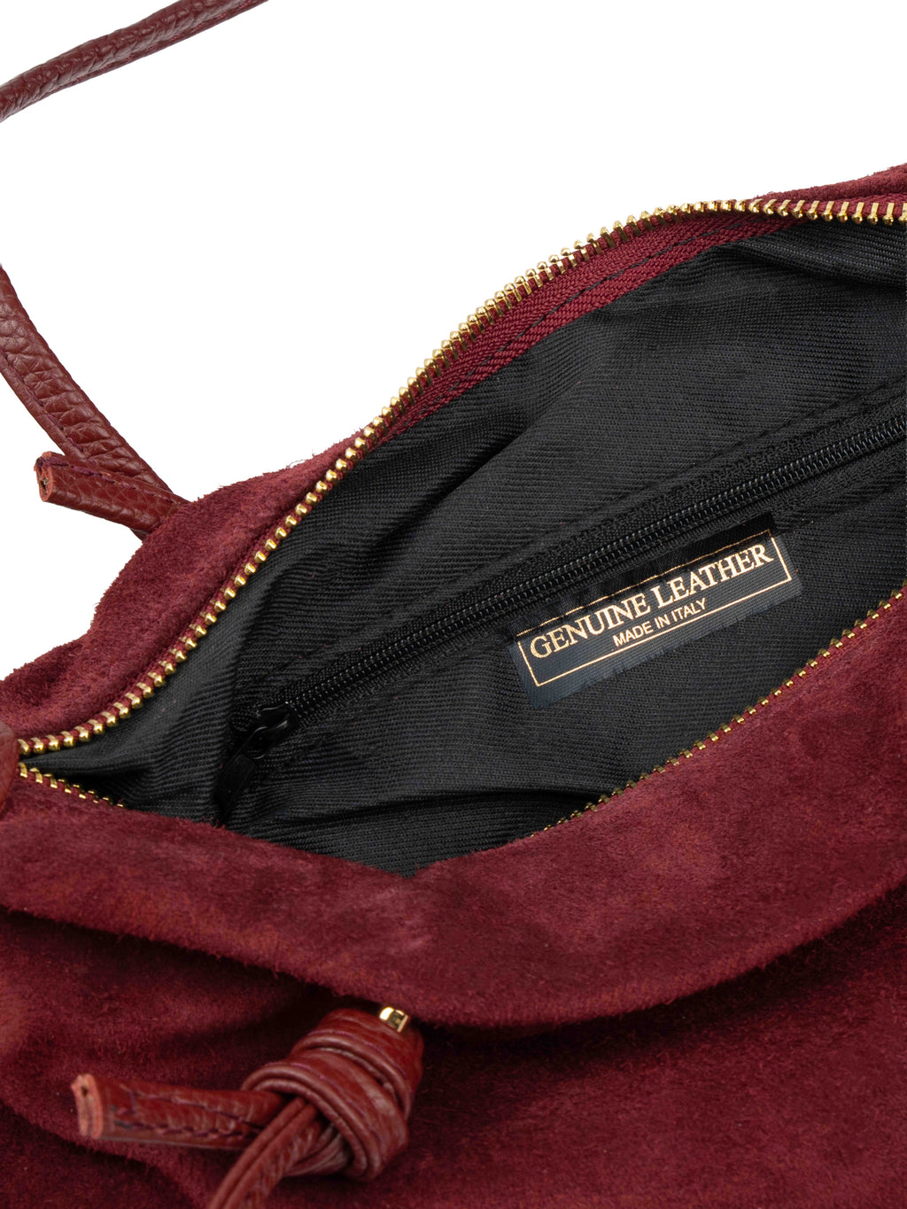 Shoulder Bag with Knotted Handles