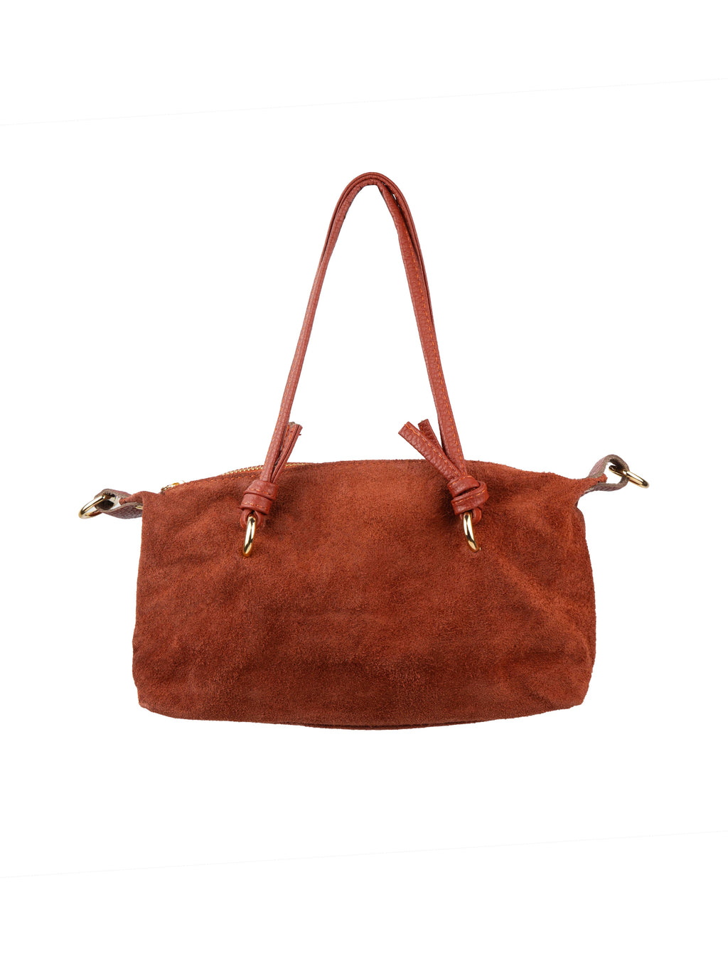 Shoulder Bag with Knotted Handles