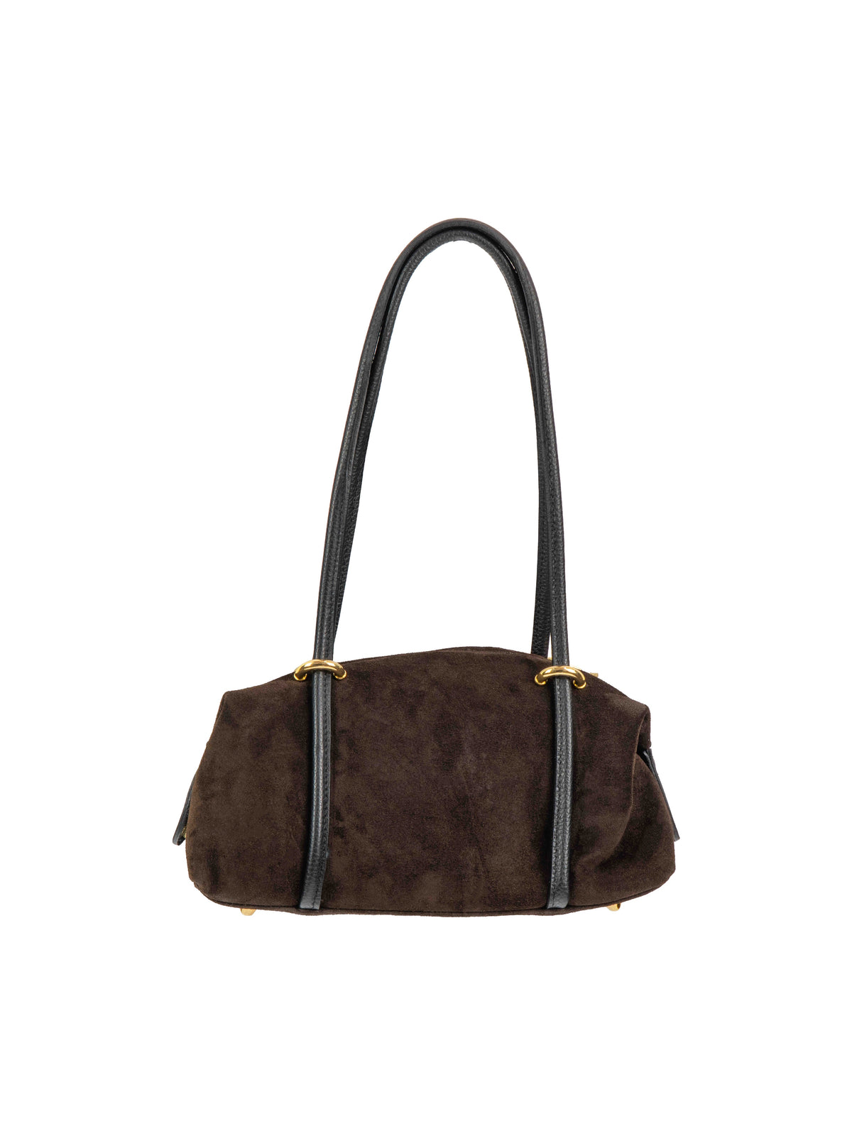 Structured Zip Shoulder Bag
