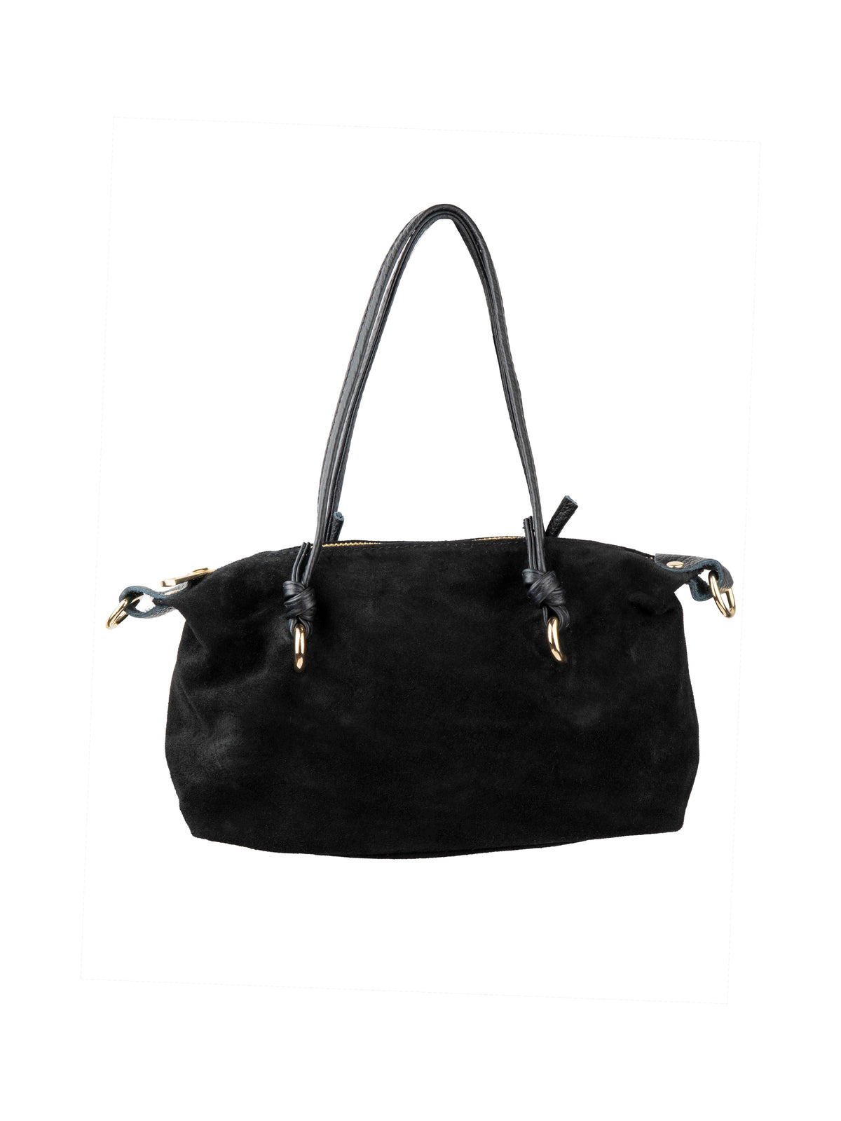 Shoulder Bag with Knotted Handles