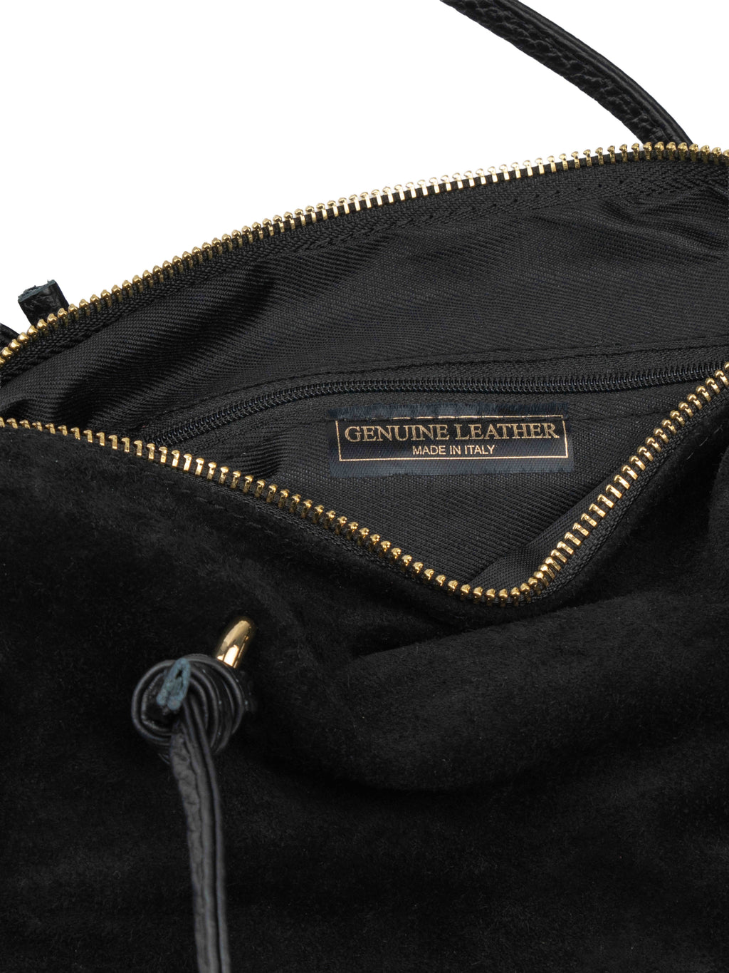 Shoulder Bag with Knotted Handles