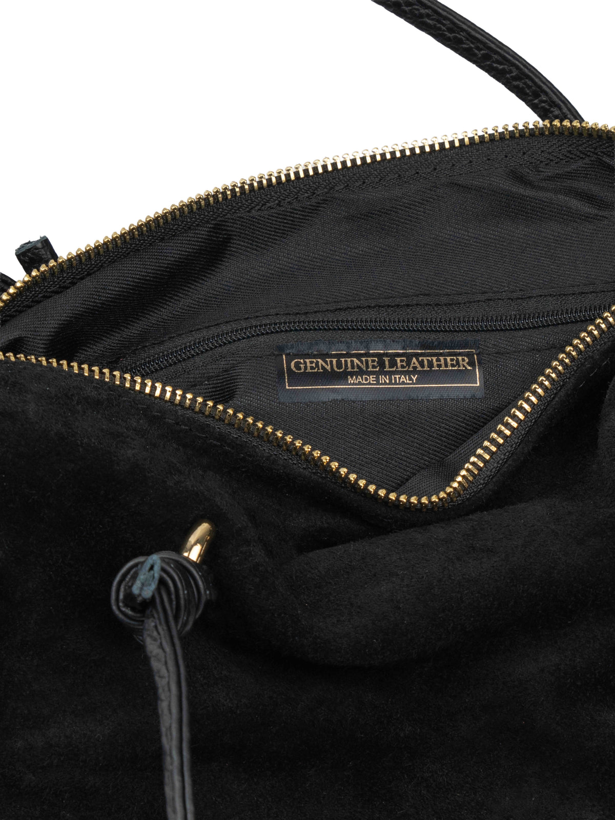 Shoulder Bag with Knotted Handles