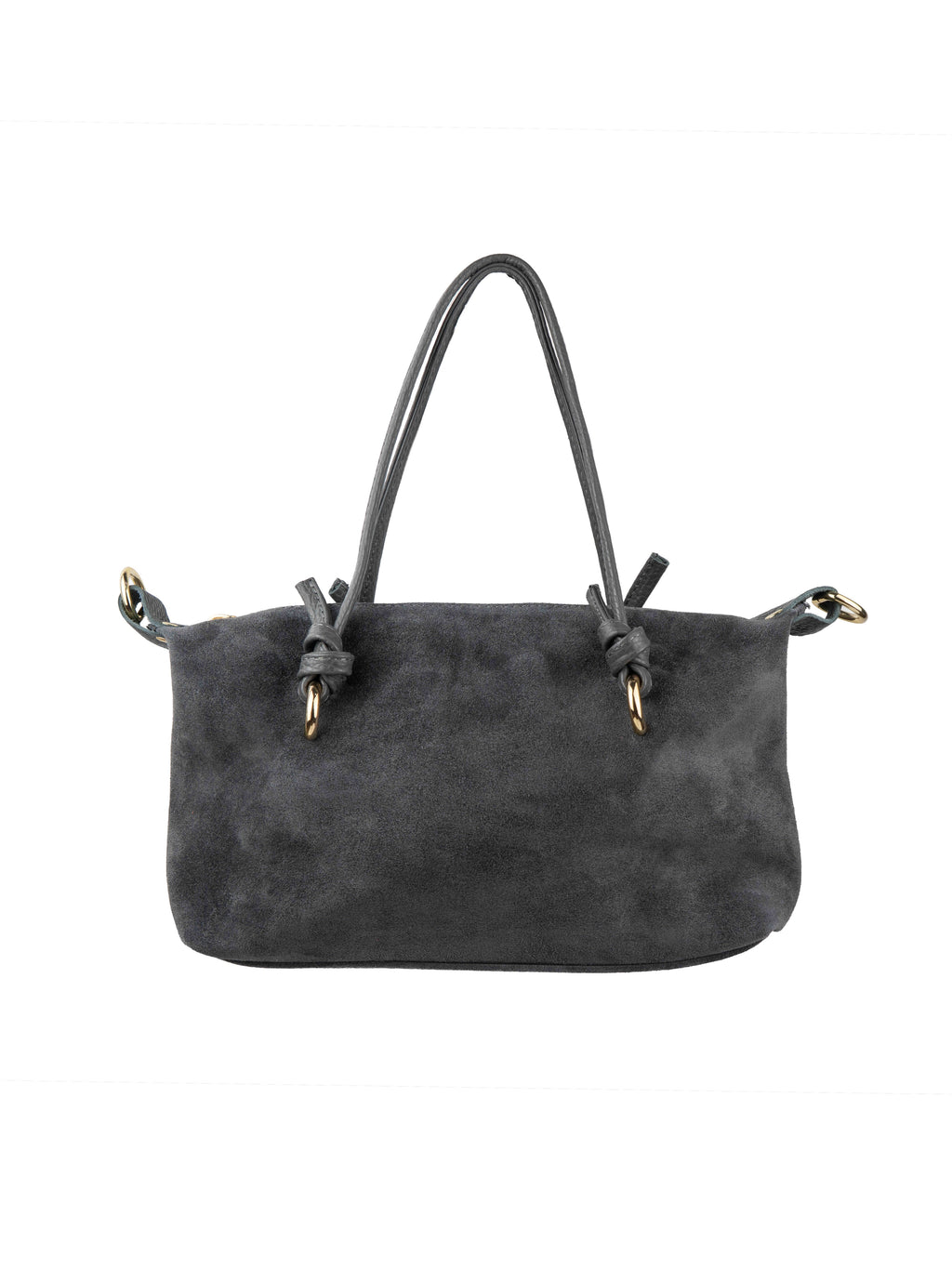 Shoulder Bag with Knotted Handles