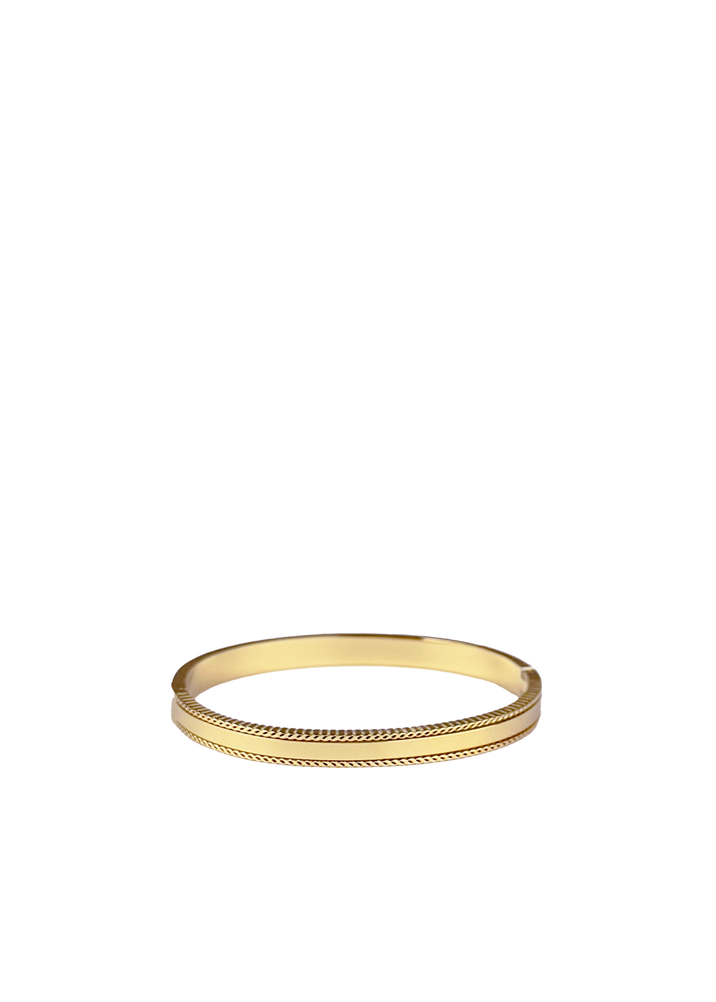 Double-Rope Detail Bangle