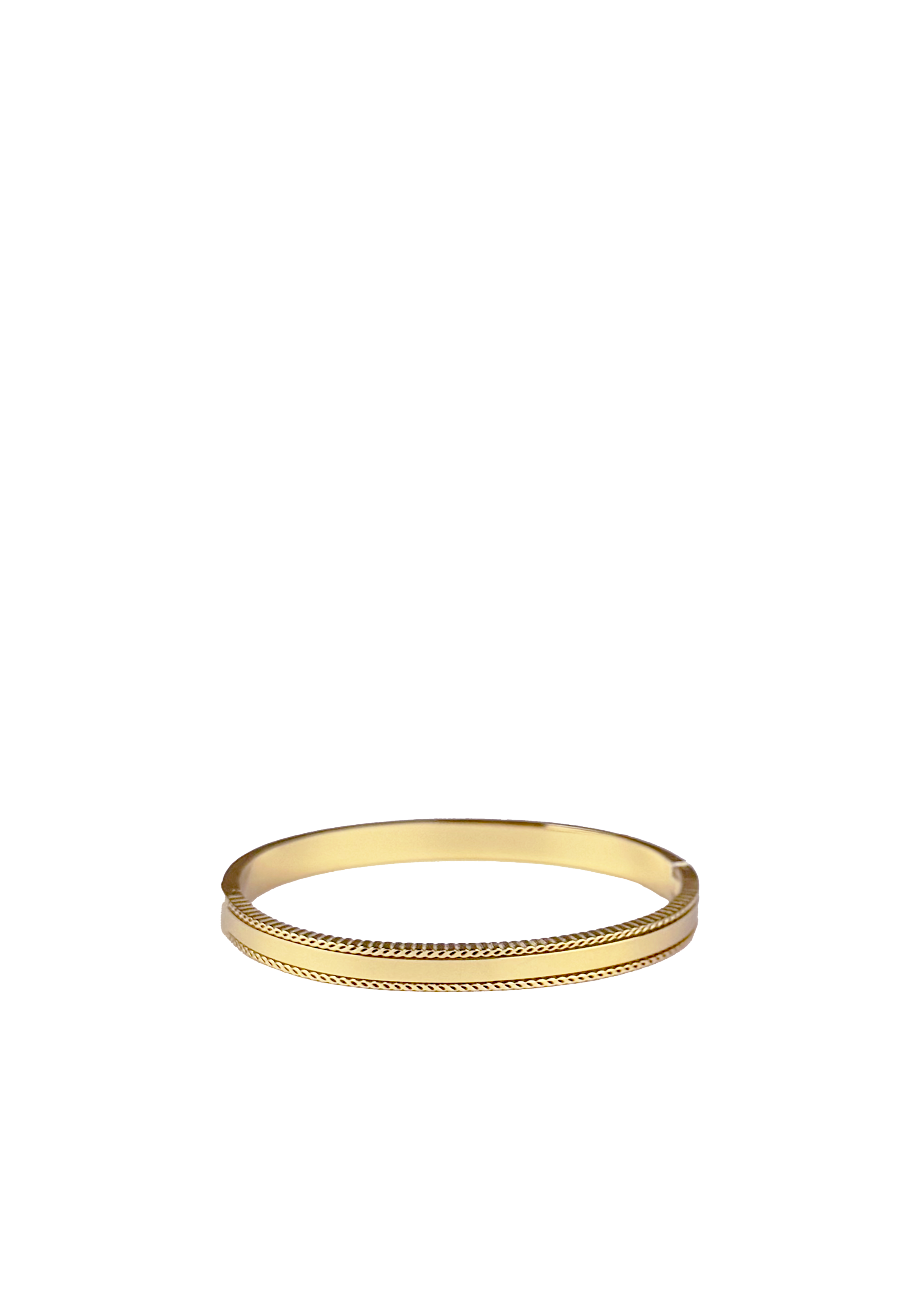 Double-Rope Detail Bangle