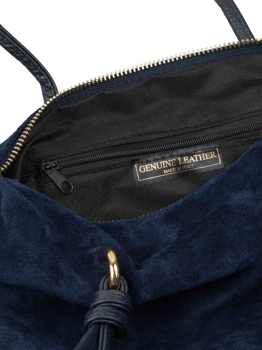 Shoulder Bag with Knotted Handles