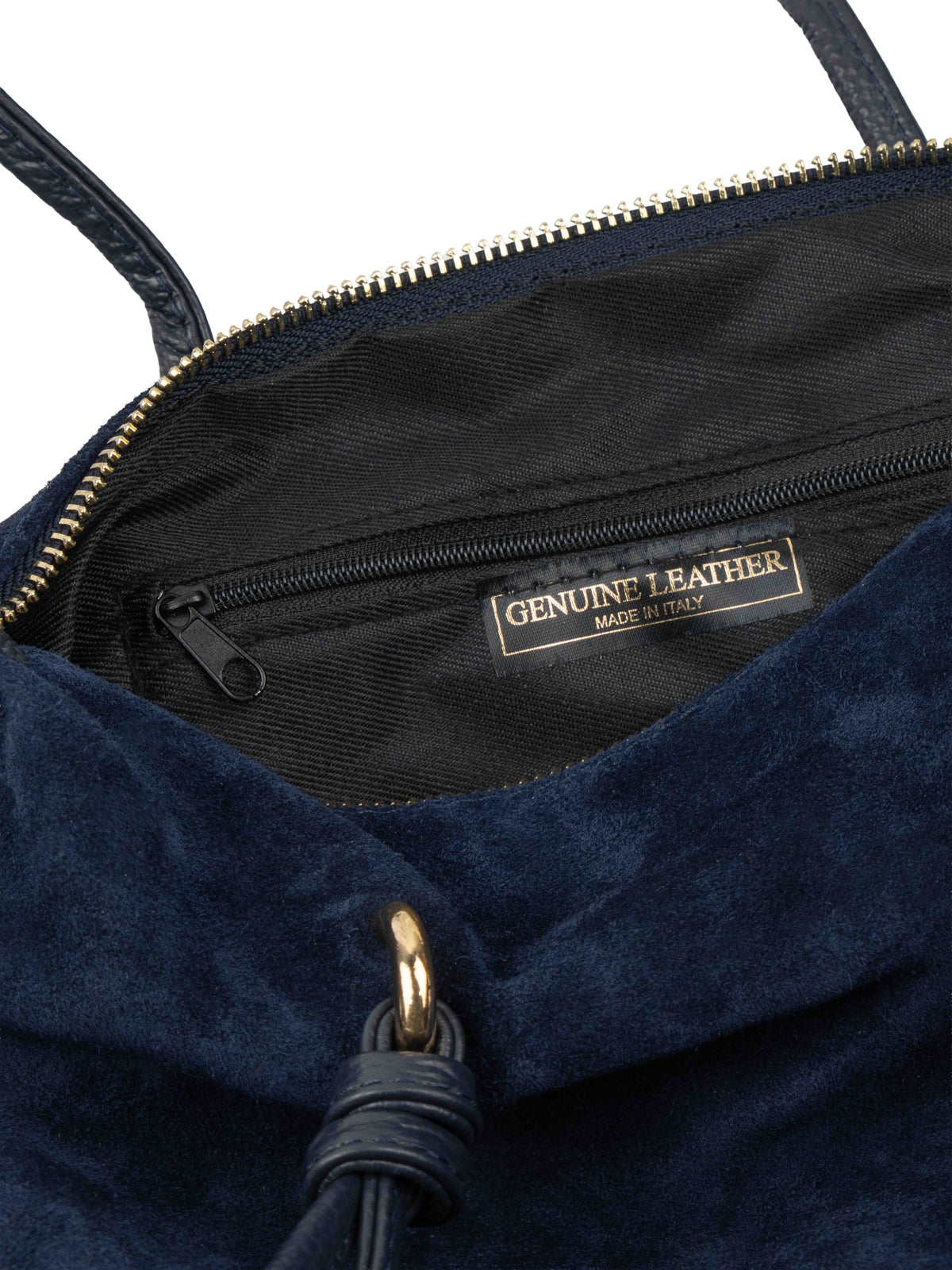 Shoulder Bag with Knotted Handles