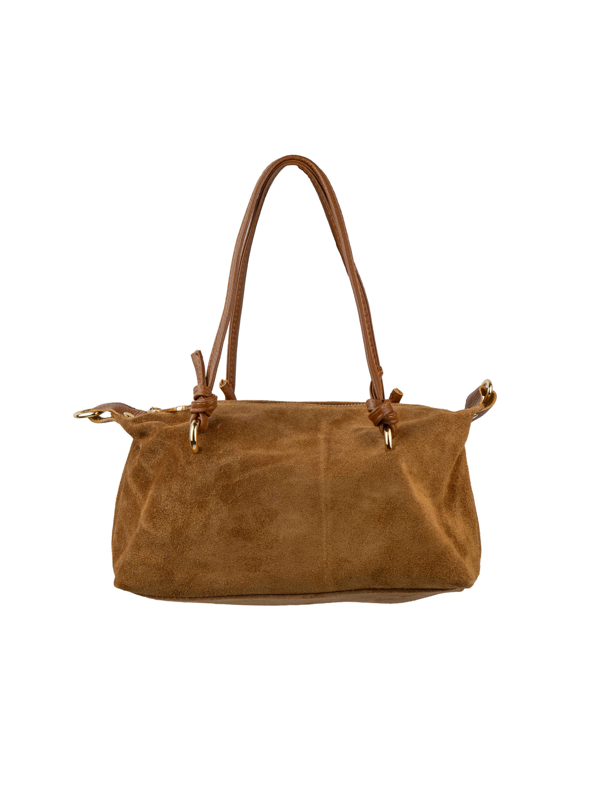 Shoulder Bag with Knotted Handles