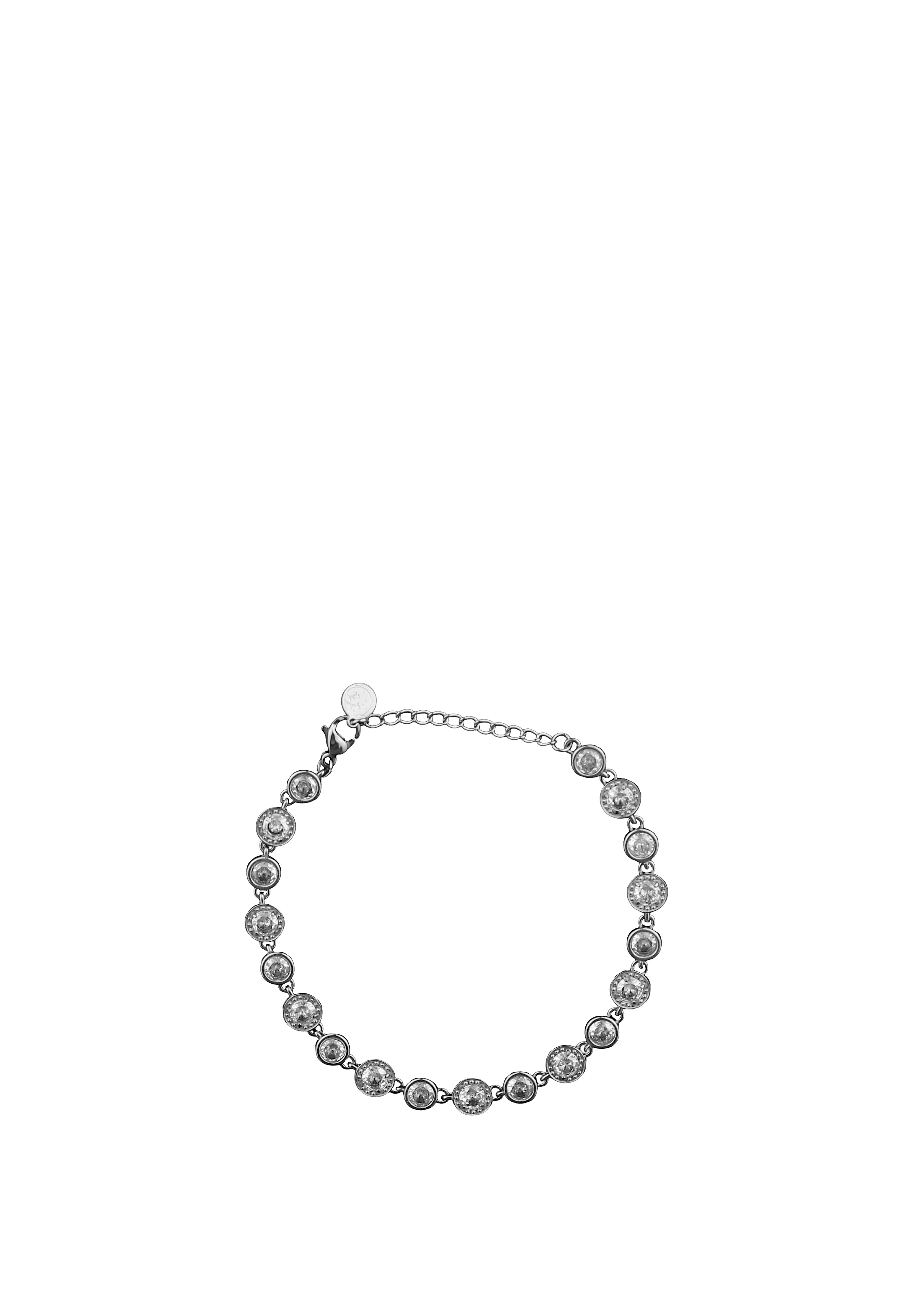 Double Halo Statement Bracelet