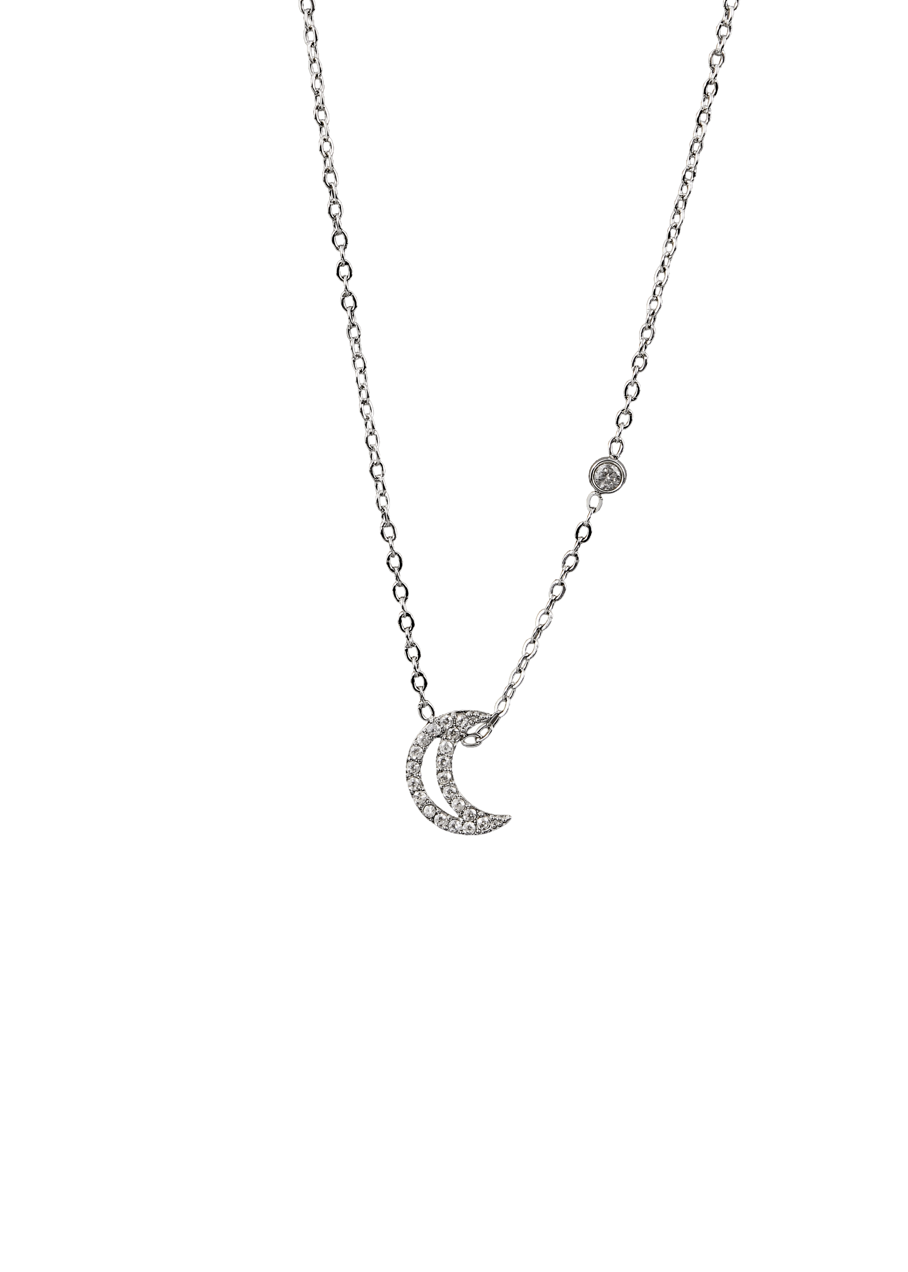 Crystal Moon Necklace