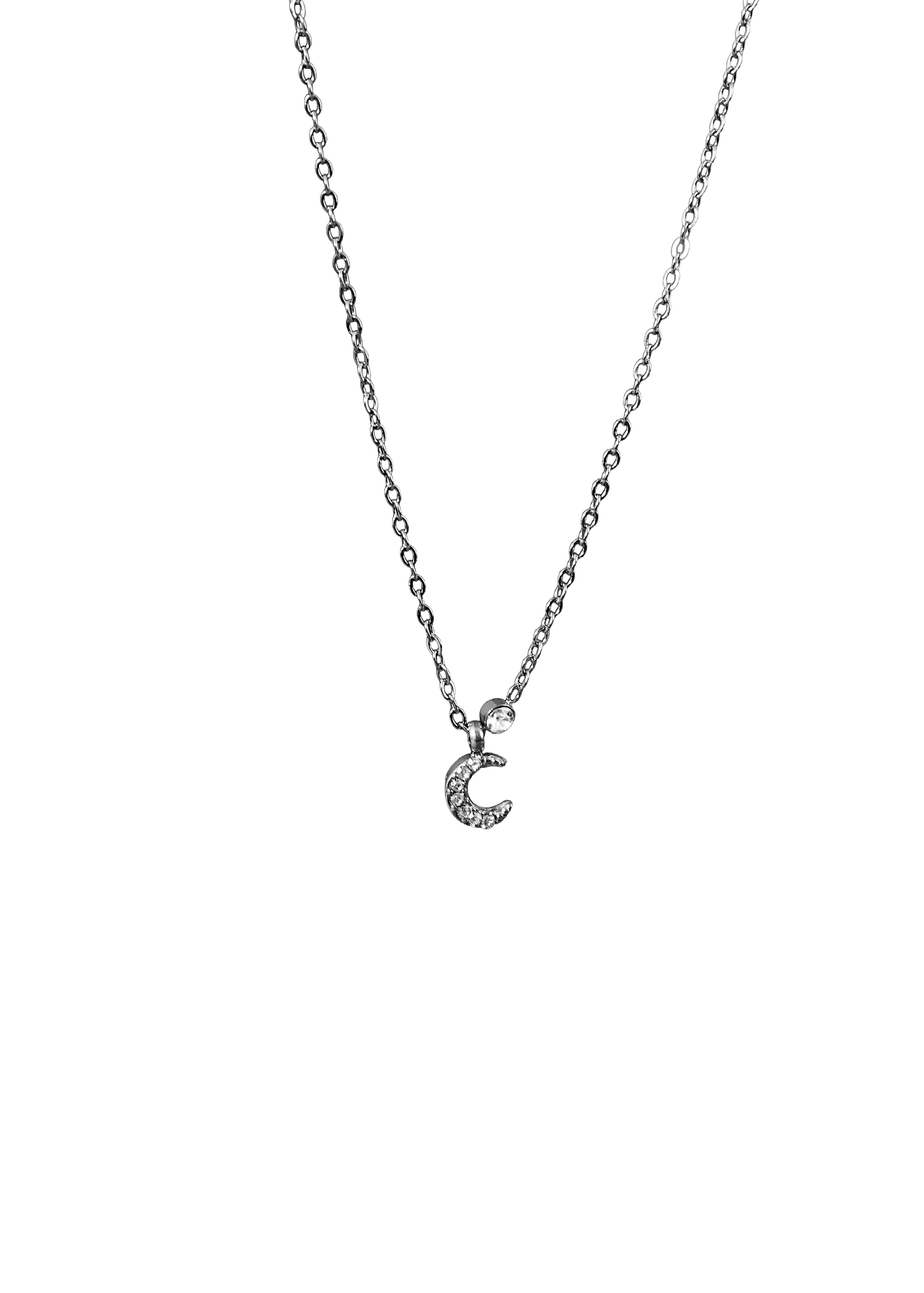 Crystal Moon Necklace