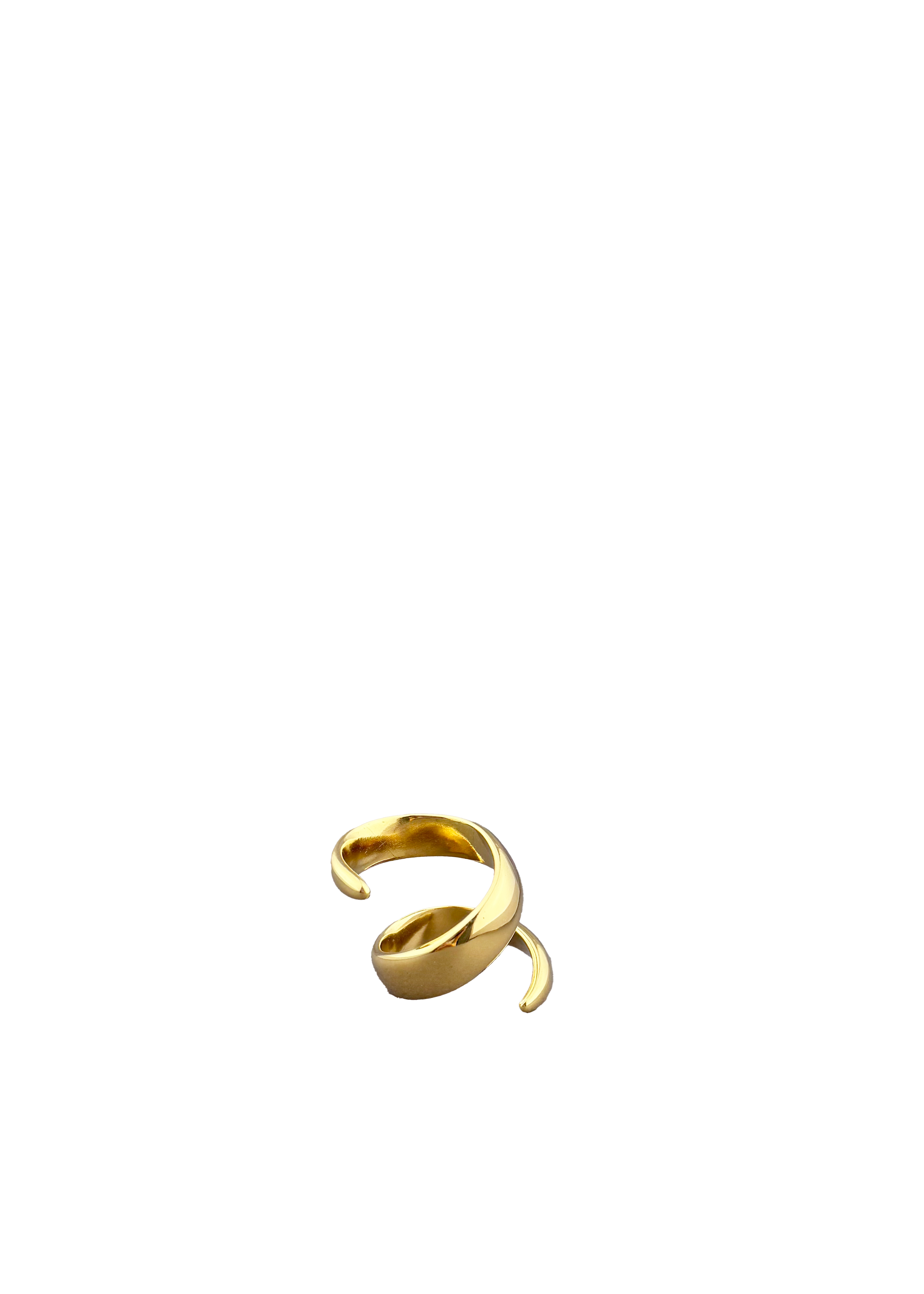 Sculptural Twist Ring