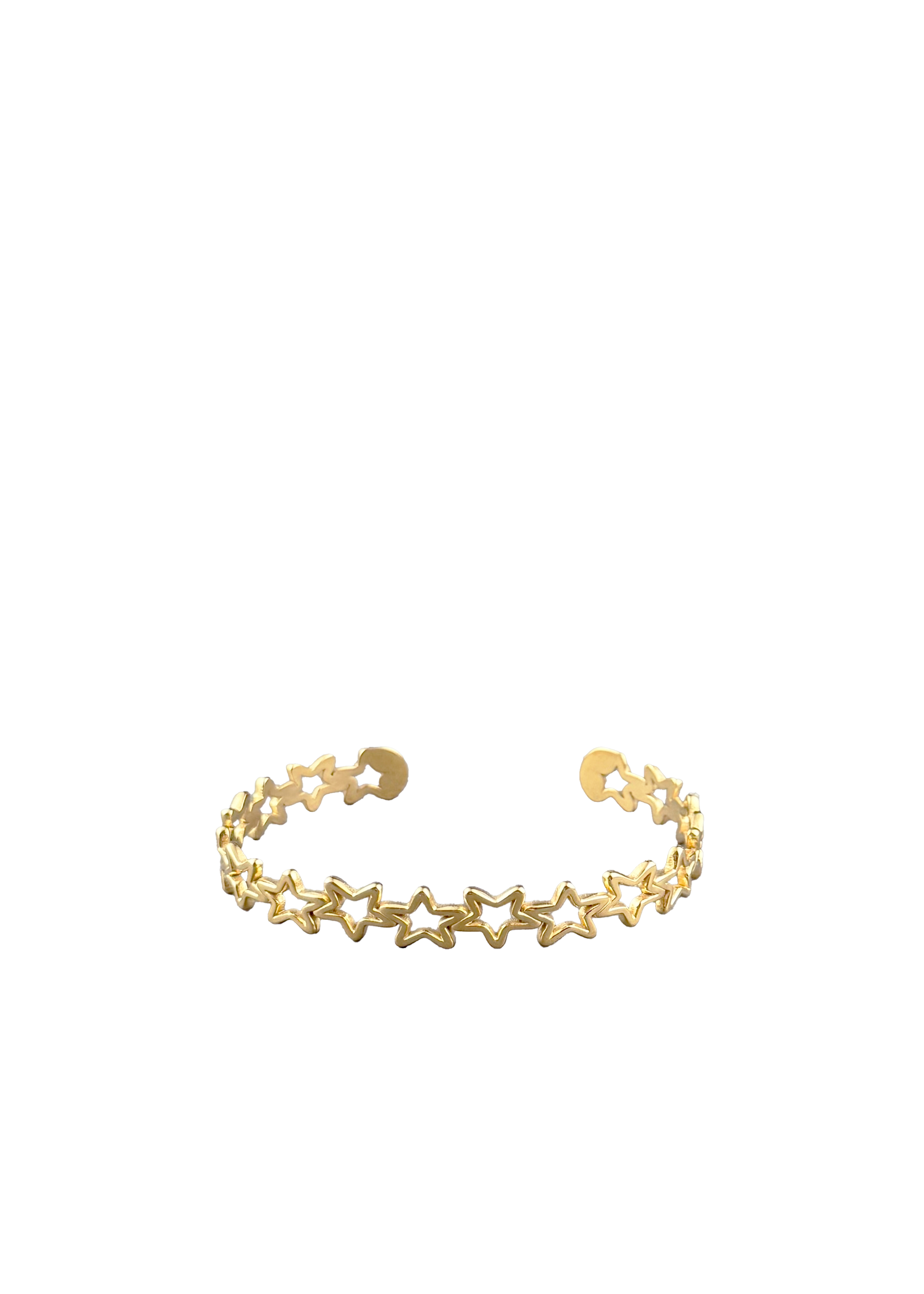 Open Star Cuff Bracelet