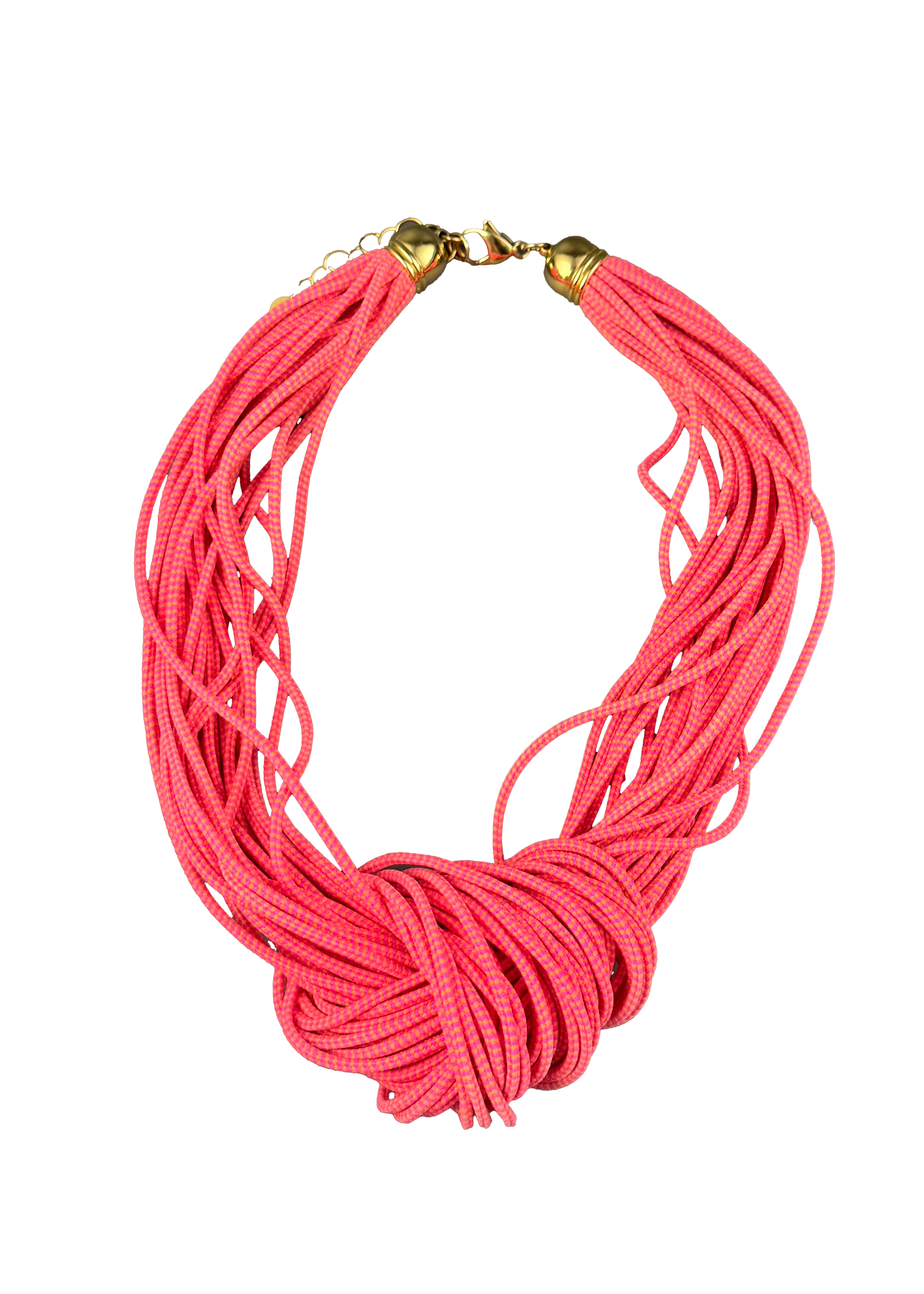 Multi-Strand Rope Knot Necklace