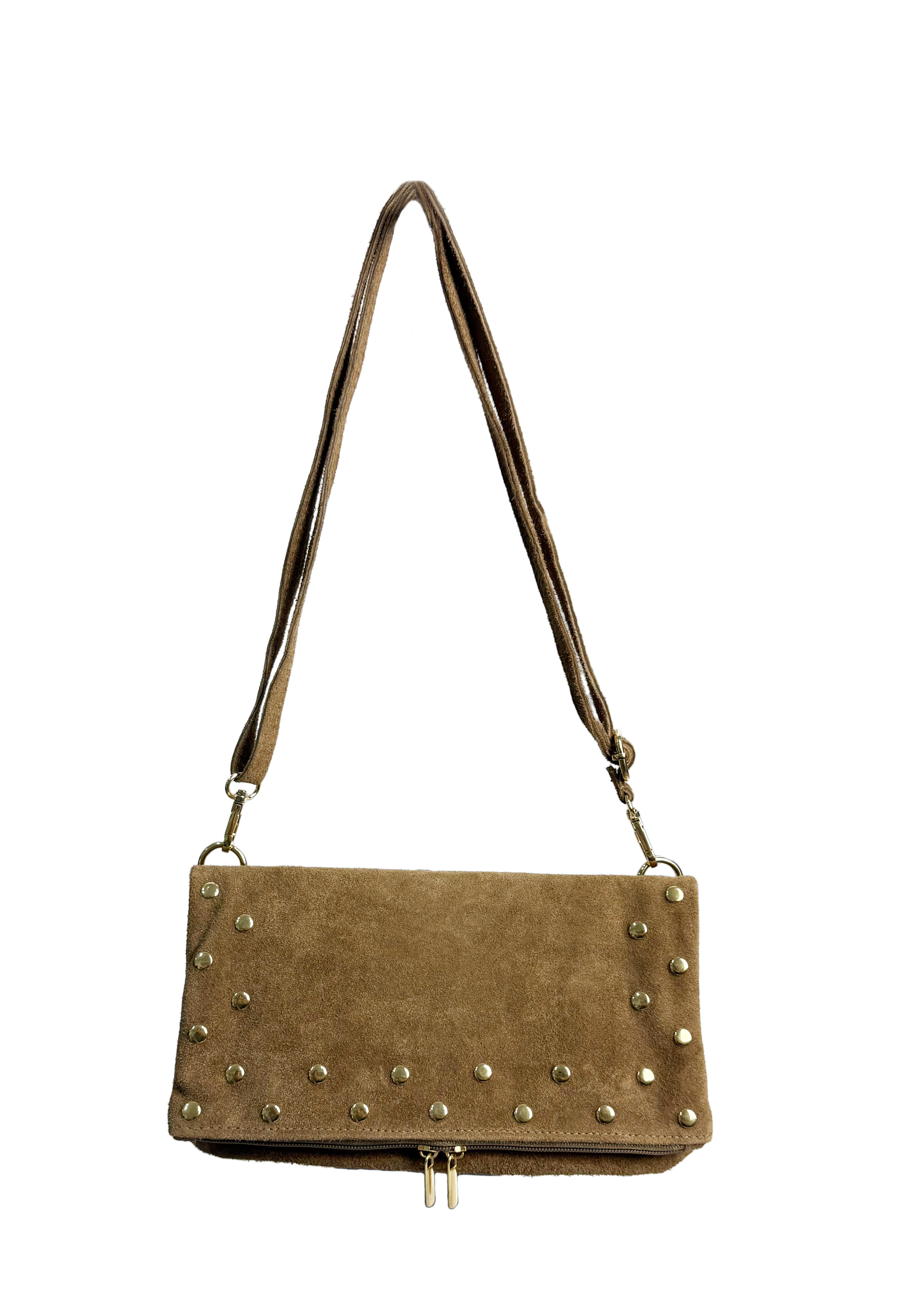 Flap Suede Bag