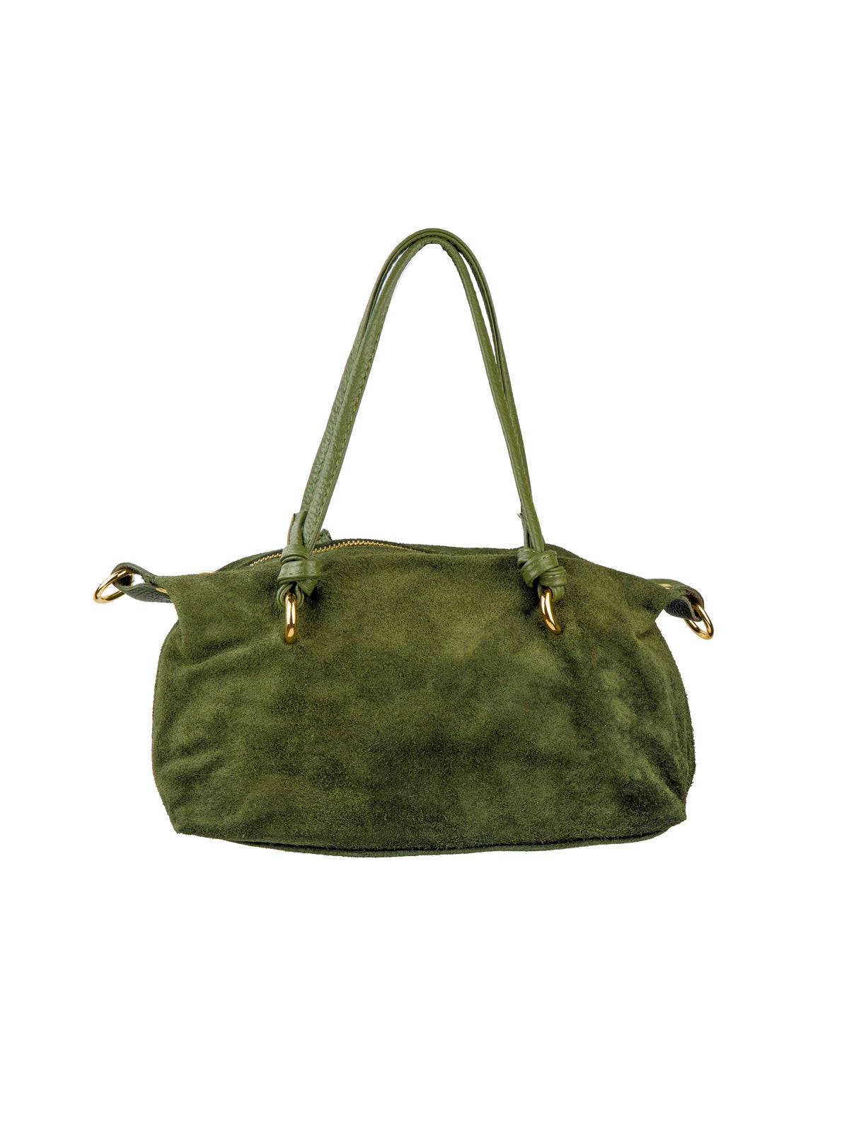 Shoulder Bag with Knotted Handles