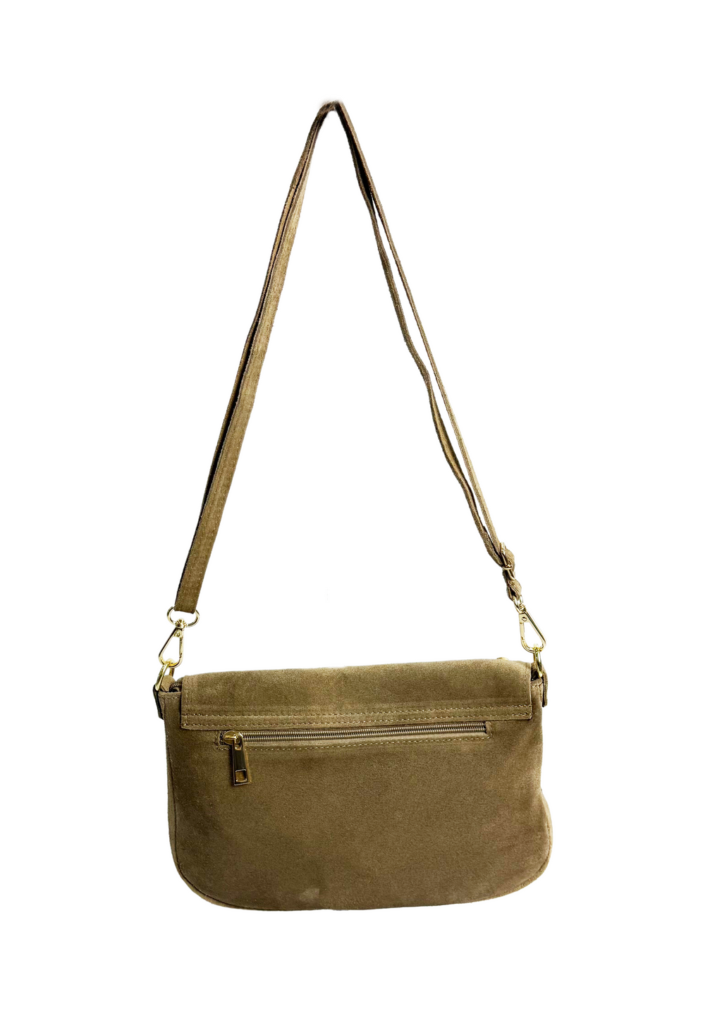 Split Suede Bag