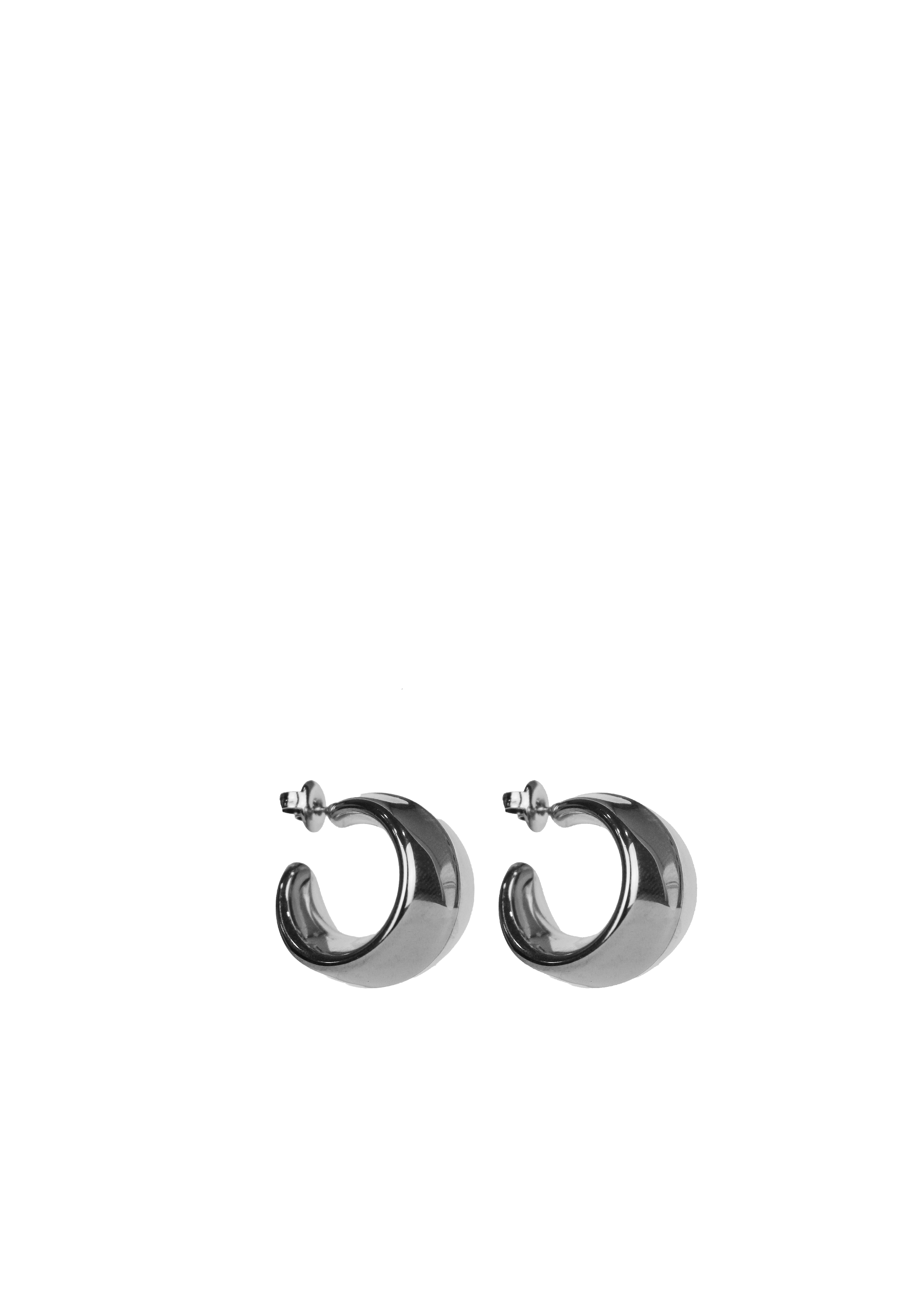 Chunky Open-Hoop Earrings