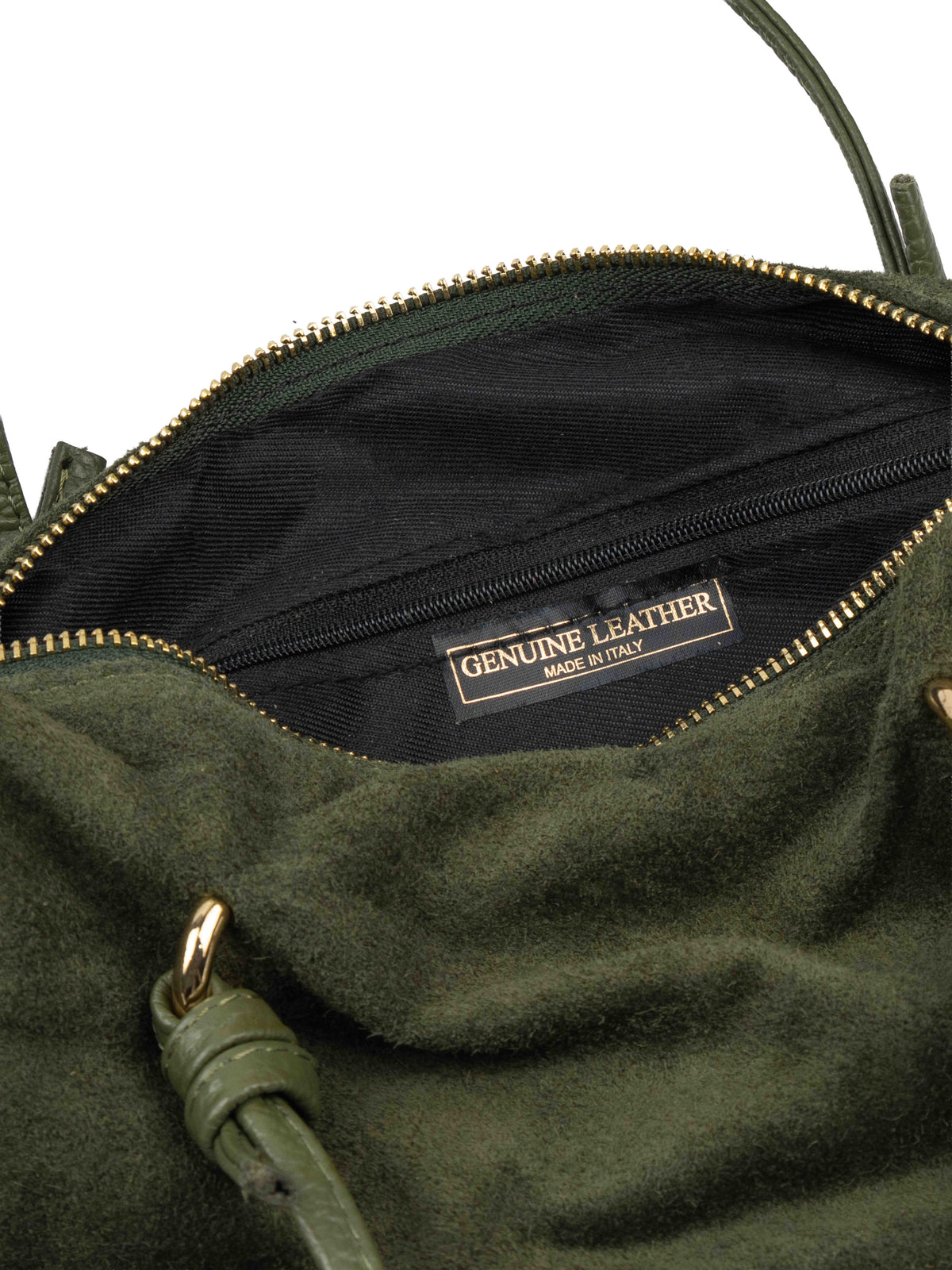 Shoulder Bag with Knotted Handles