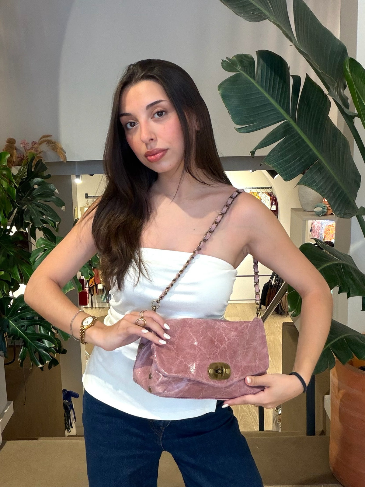 Flap Shoulder Bag