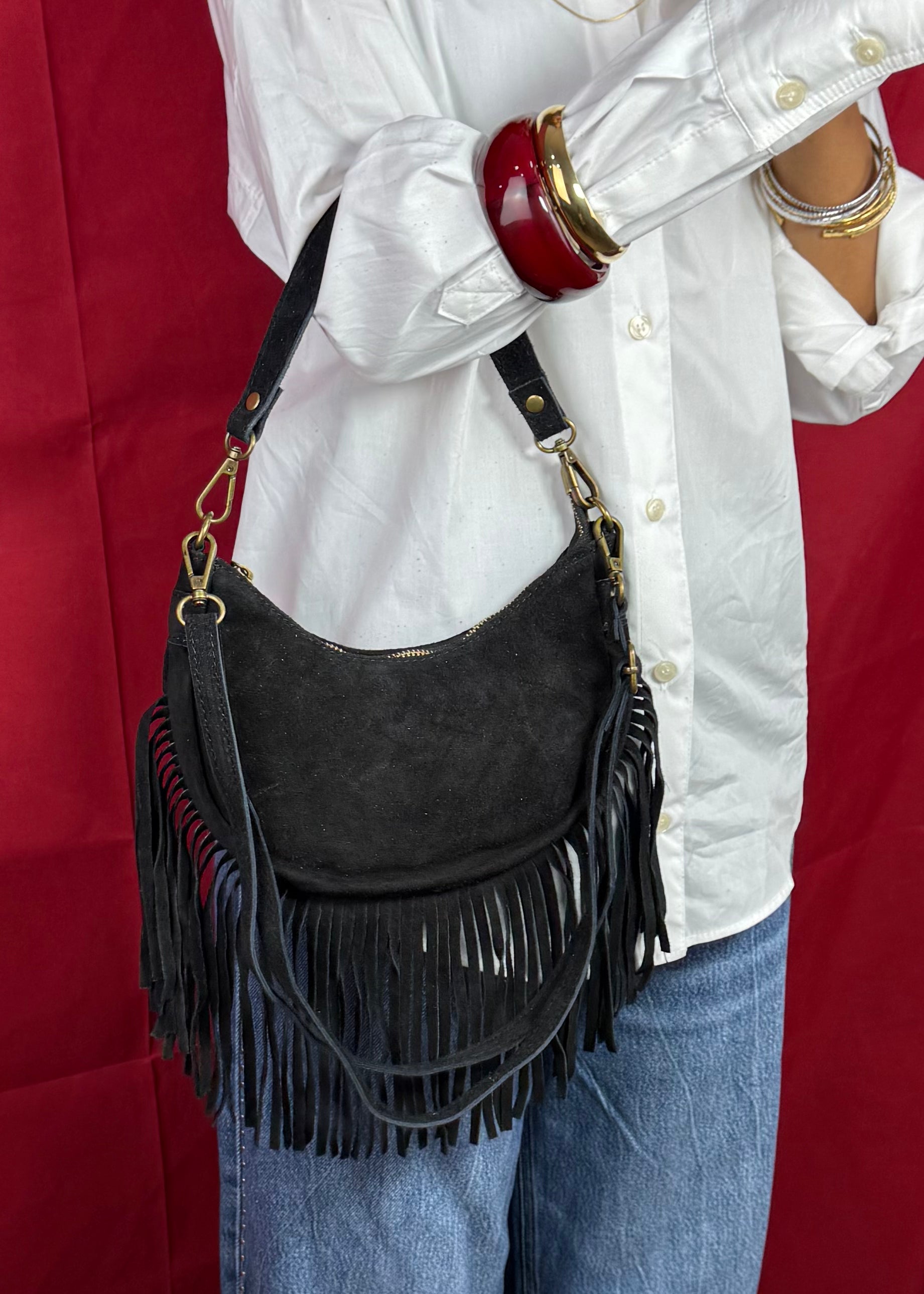 Bobo-Style Fringe Bag