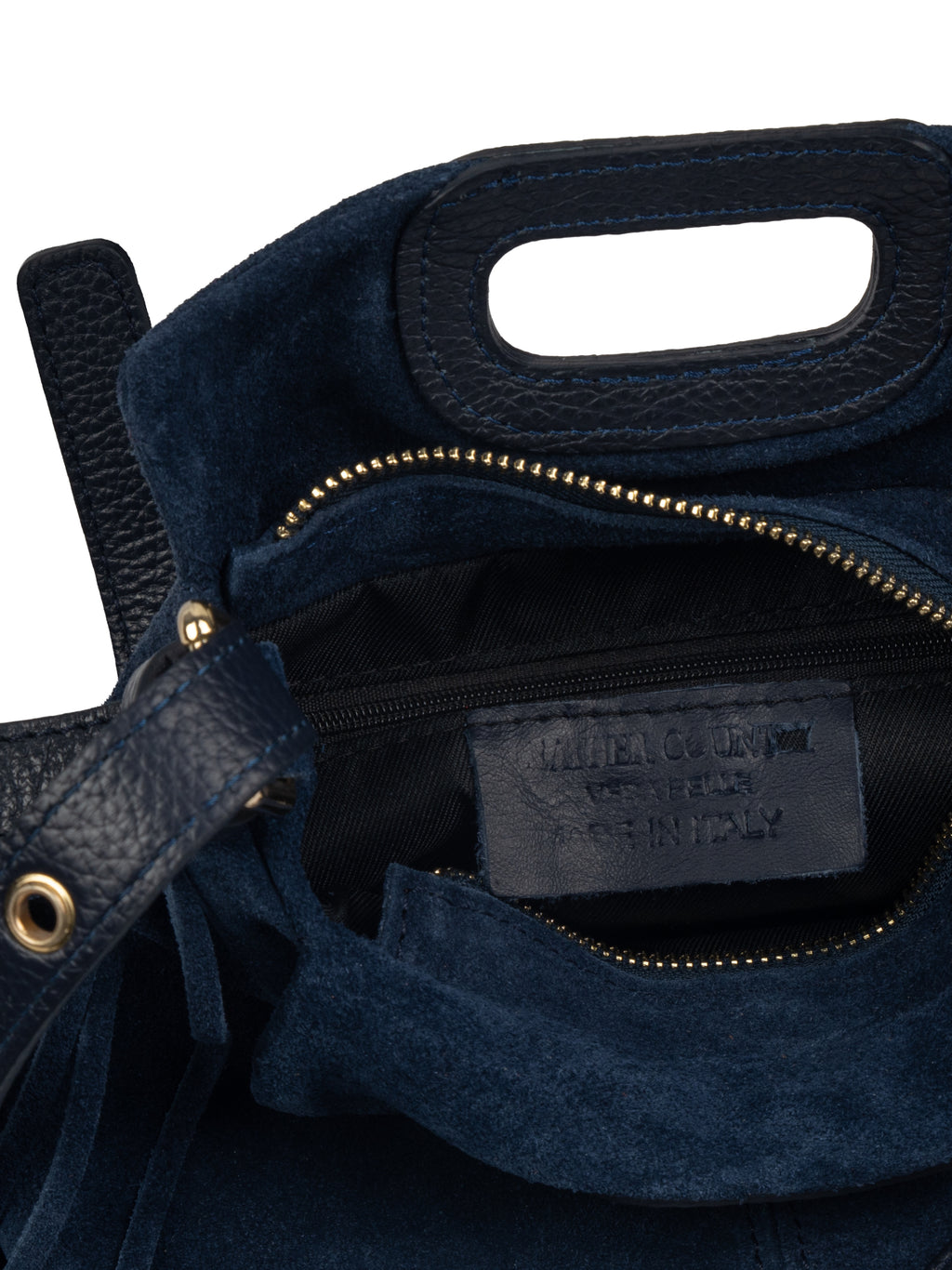 Mini Suede Fringe Bag