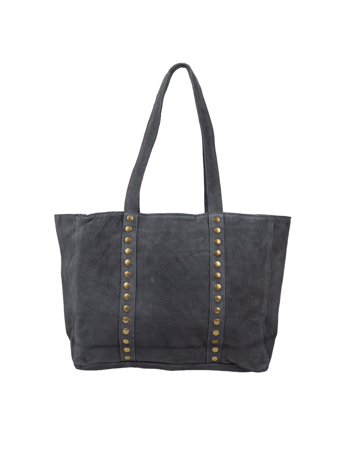 Suede Tote Bag with Fully Lined Interior