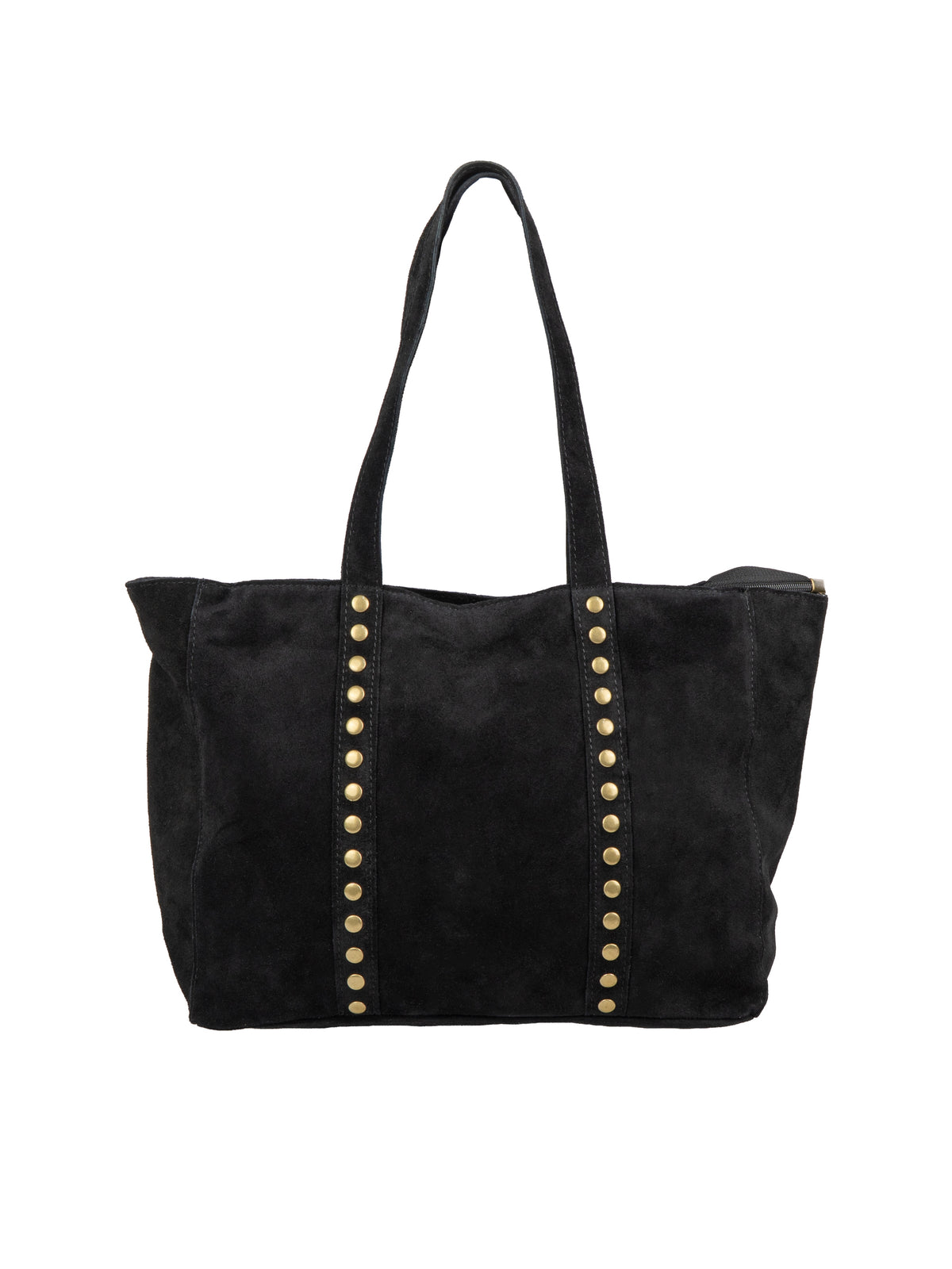 Suede Tote Bag with Fully Lined Interior