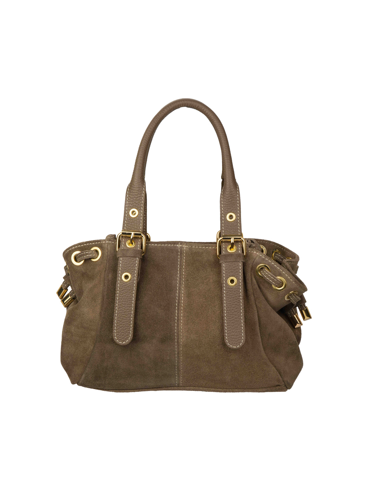 Suede Carryall Bag