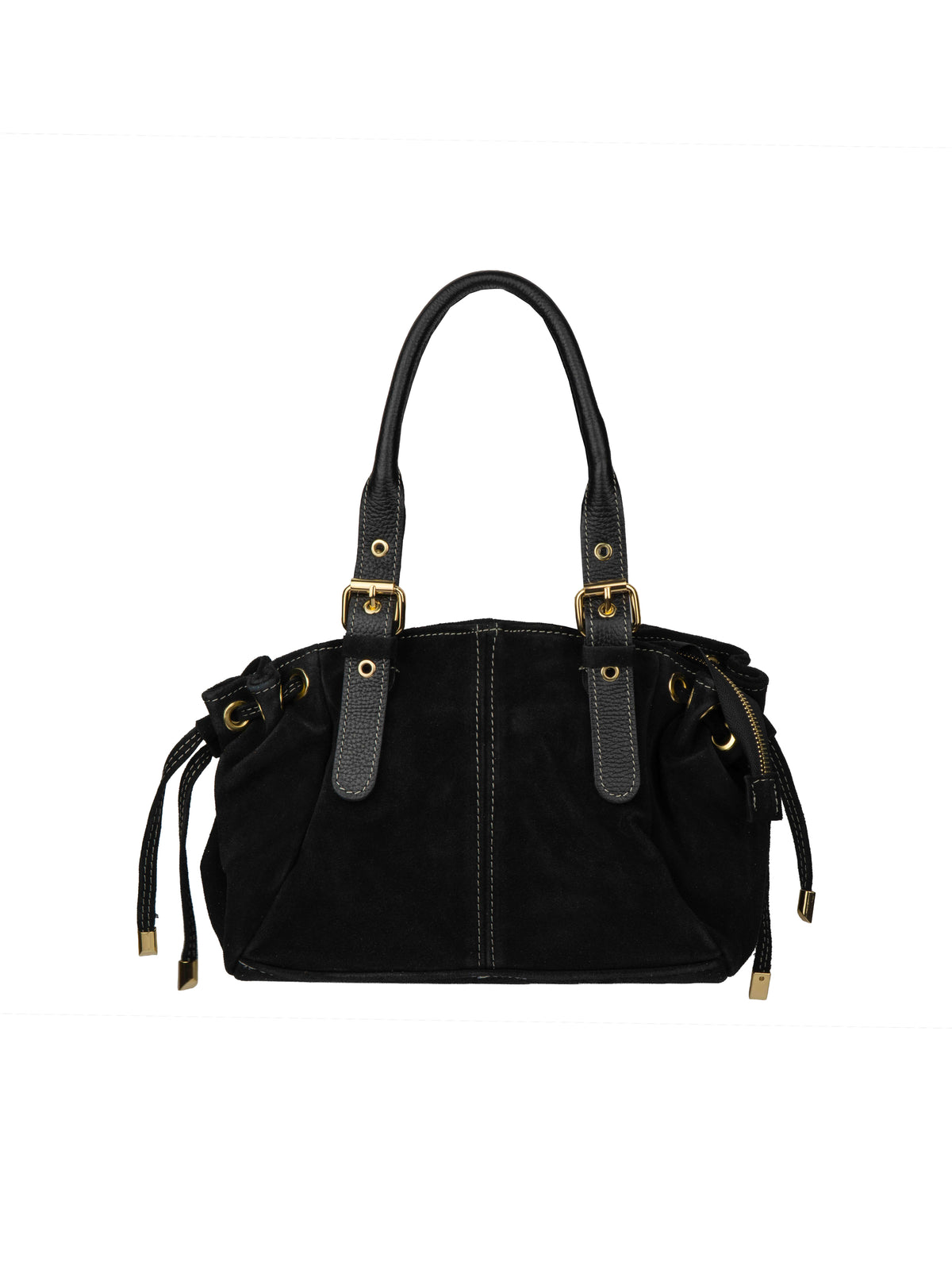 Suede Carryall Bag