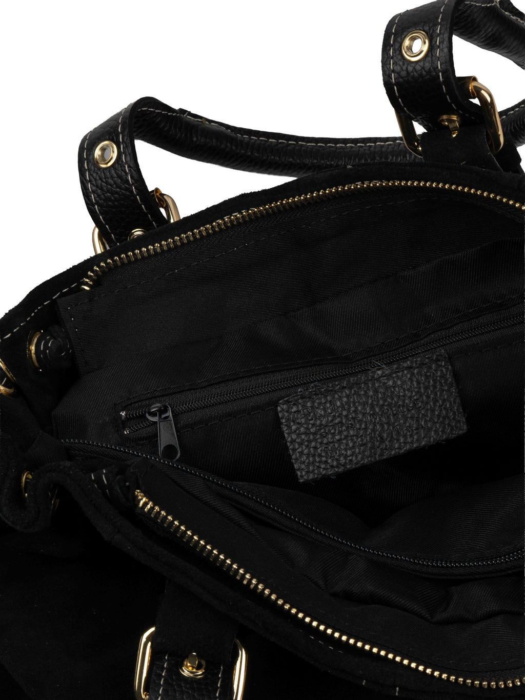Suede Carryall Bag