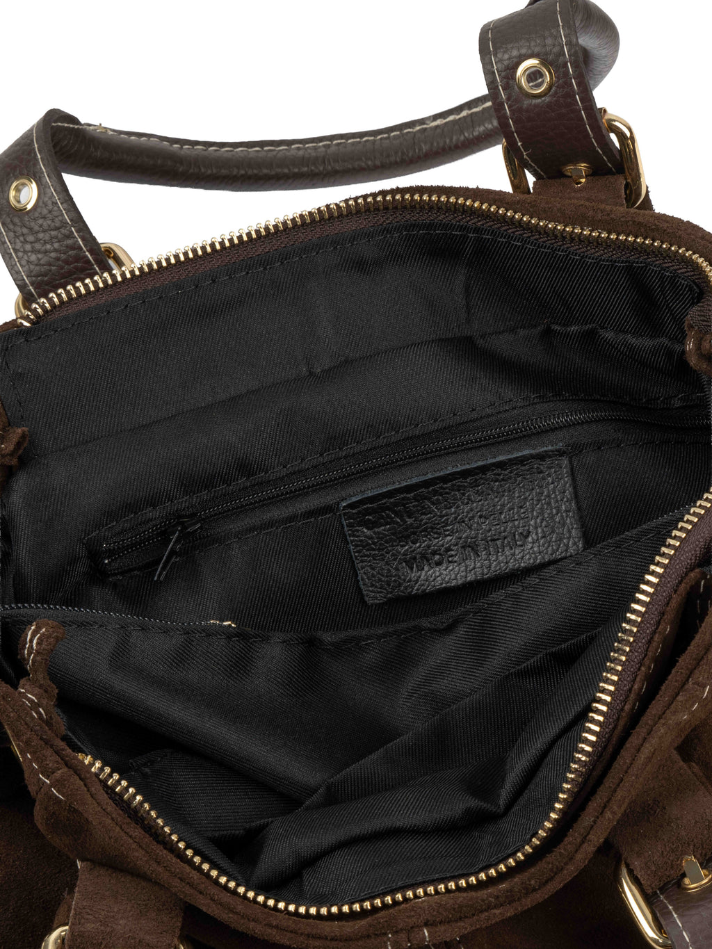 Suede Carryall Bag