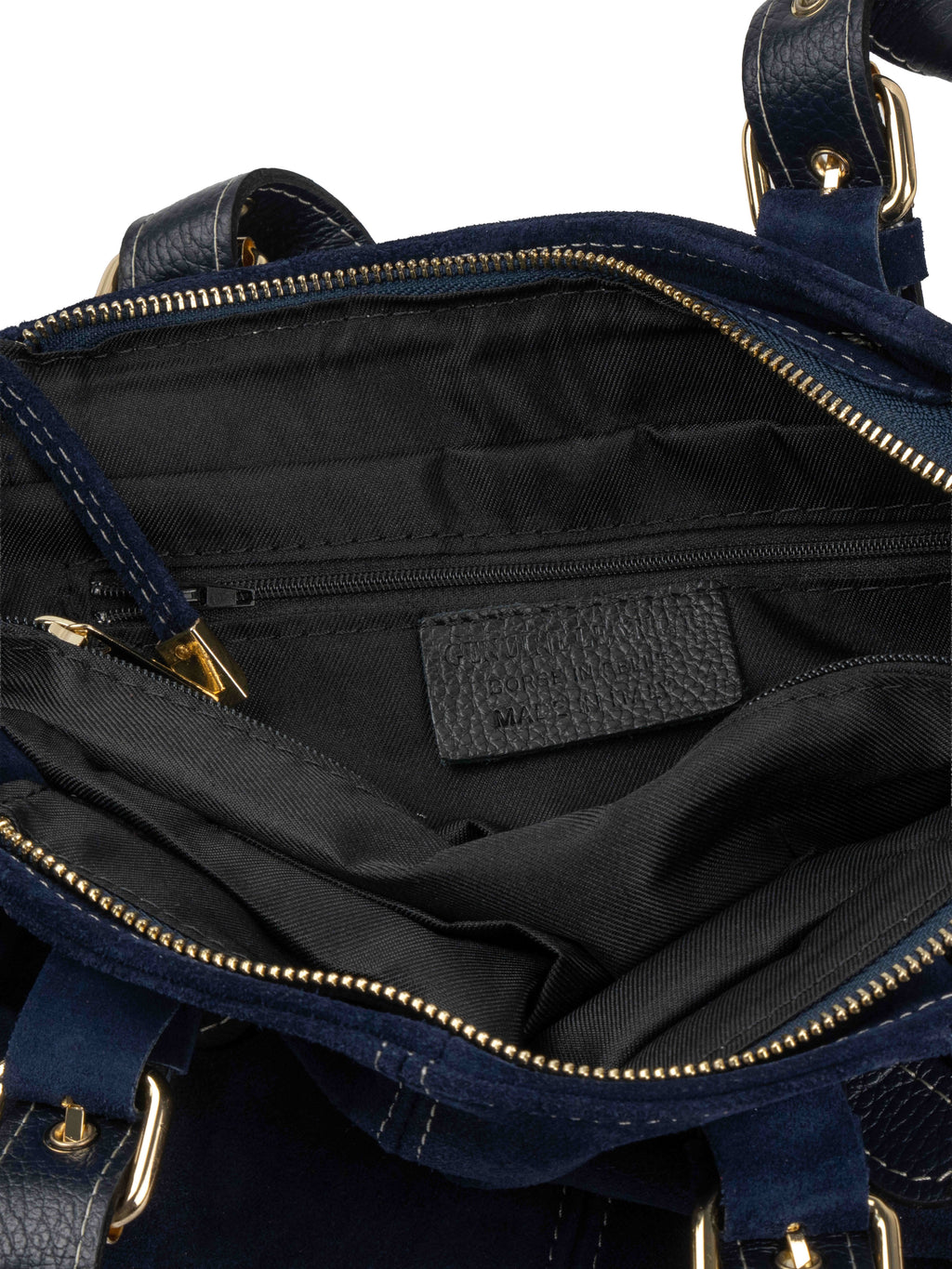 Suede Carryall Bag