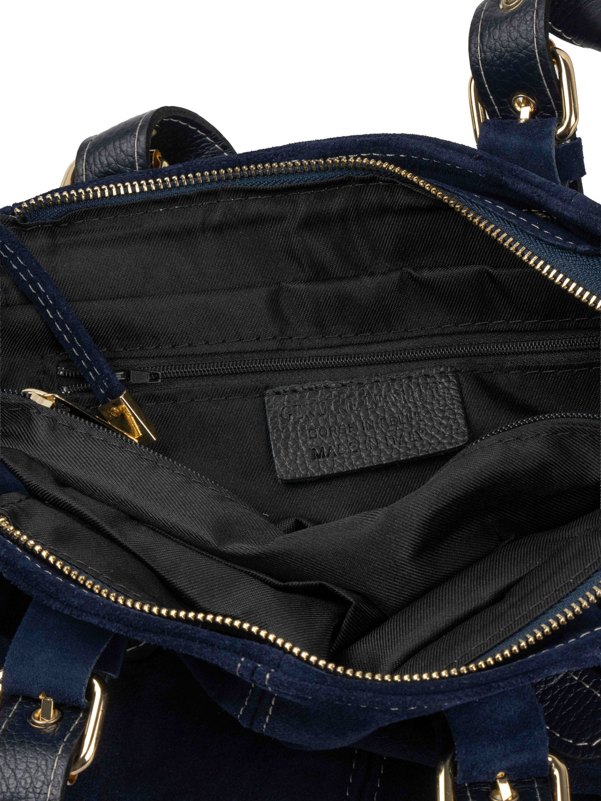 Suede Carryall Bag