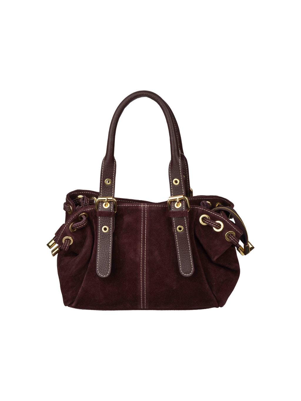 Suede Carryall Bag