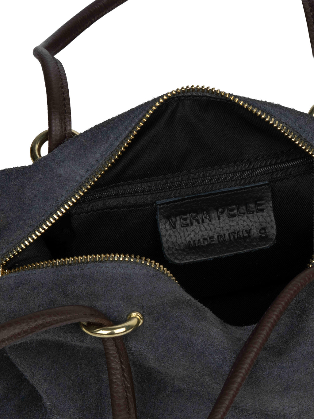 Structured Zip Shoulder Bag