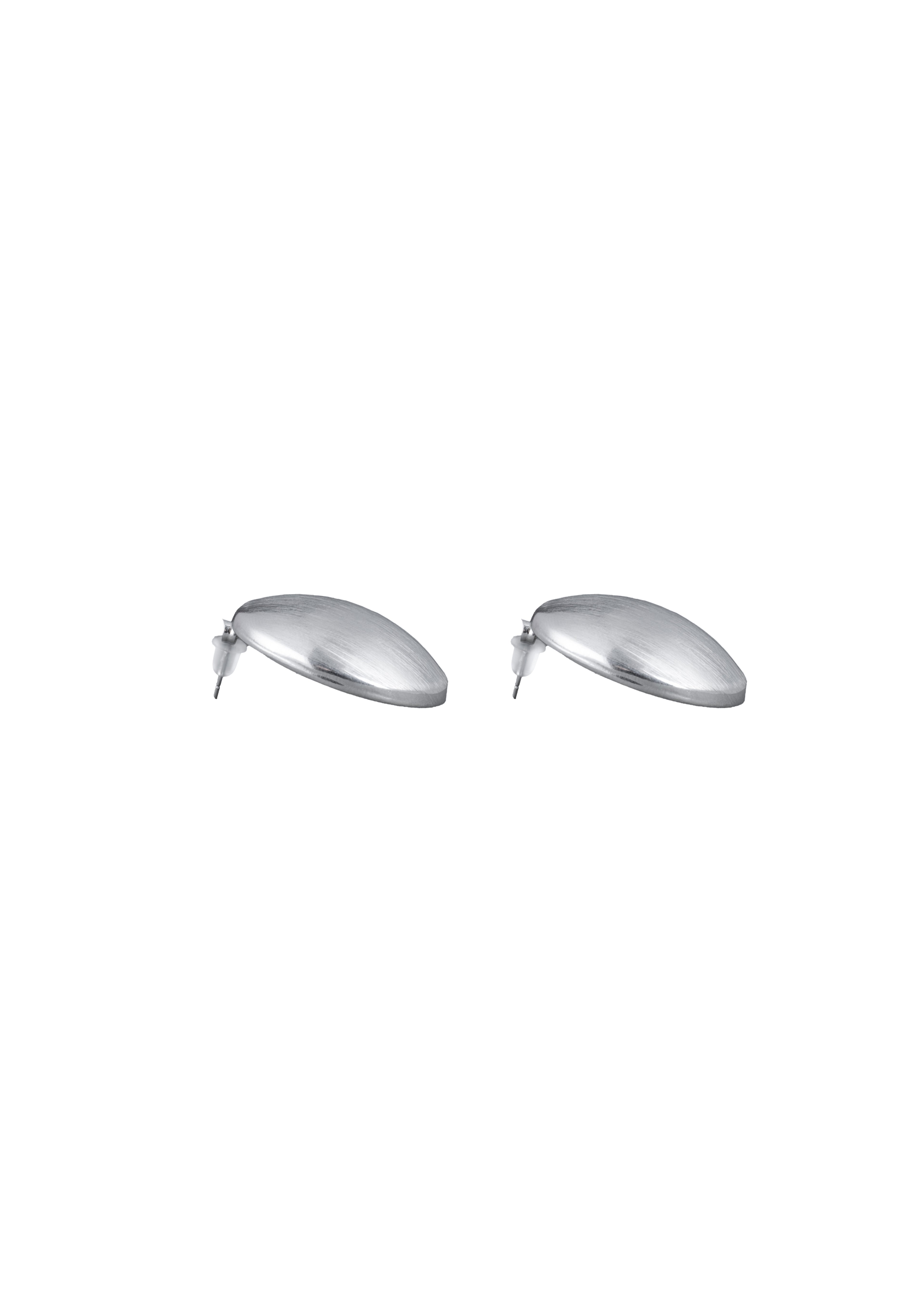 Oval Stud Earrings