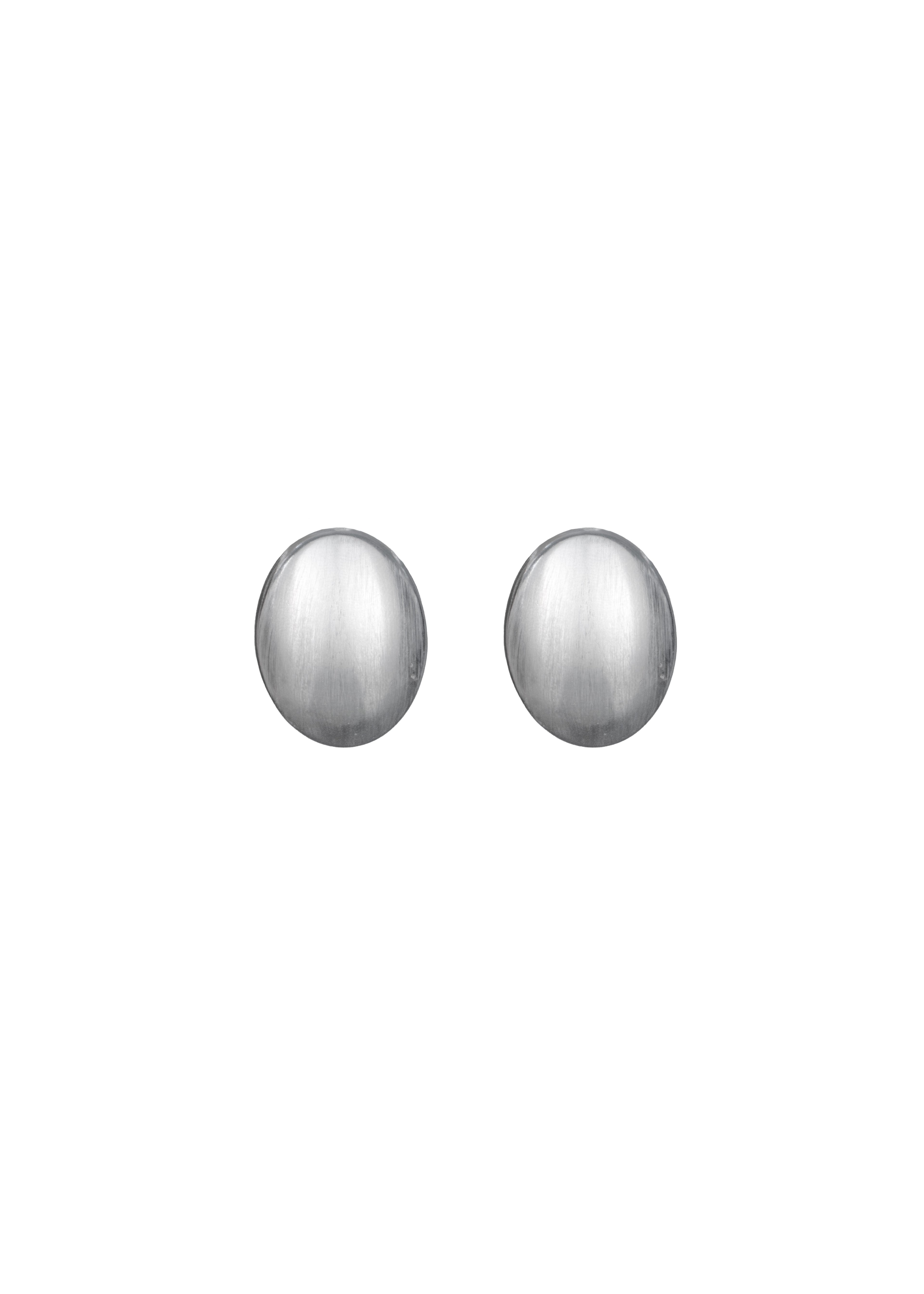 Oval Stud Earrings