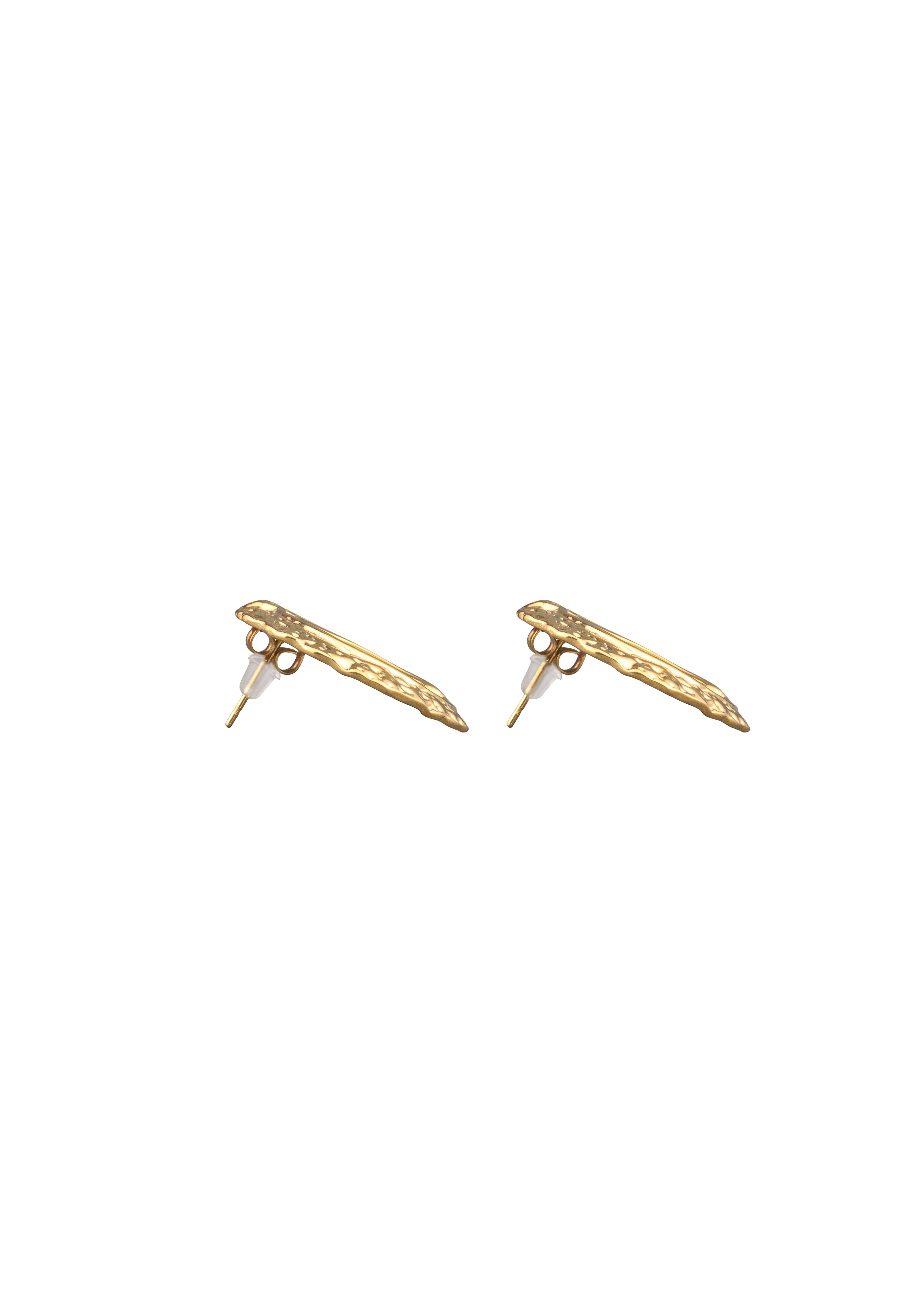 Textured Open-Center Statement Earrings