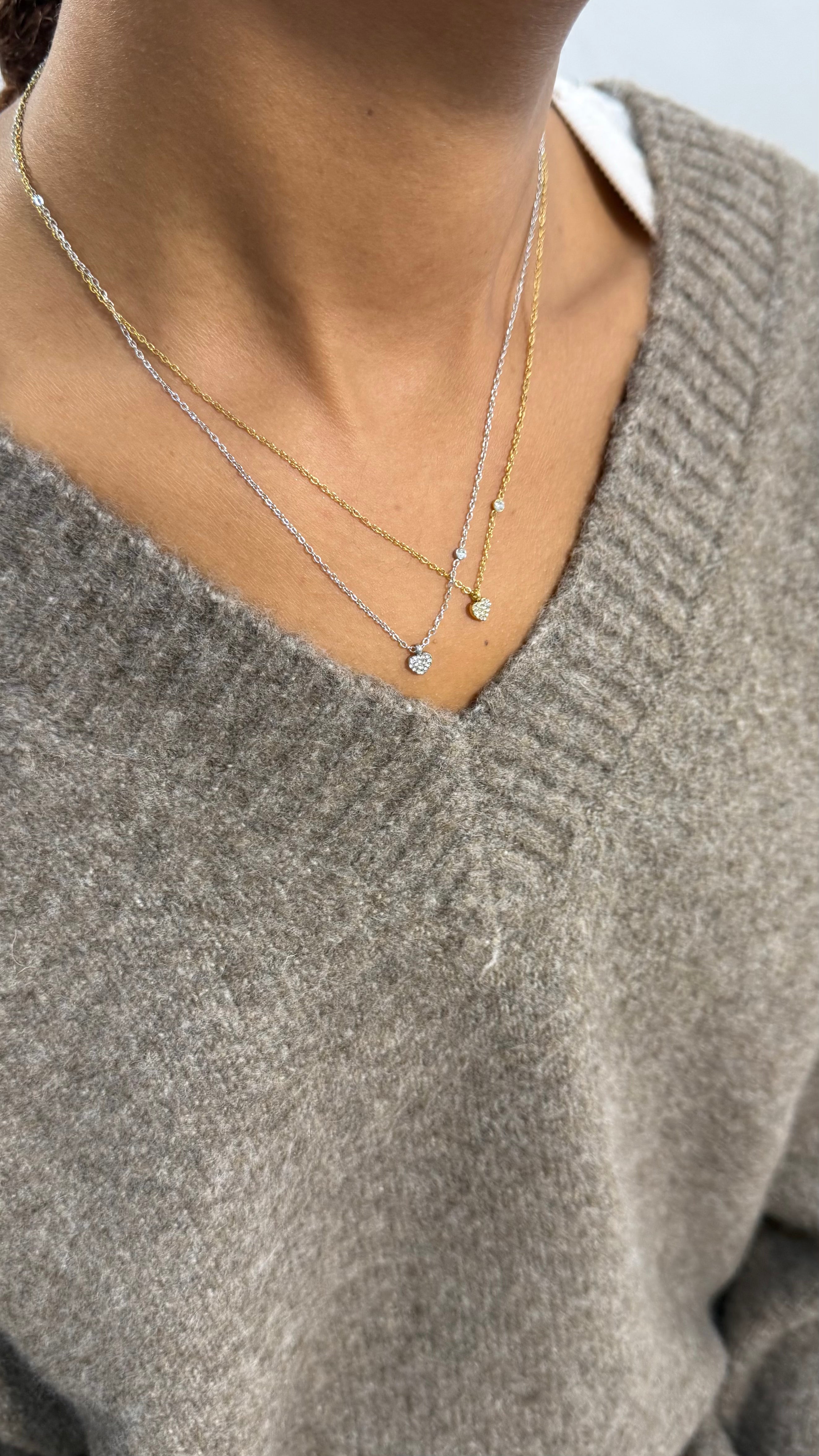 Crystal Heart Necklace