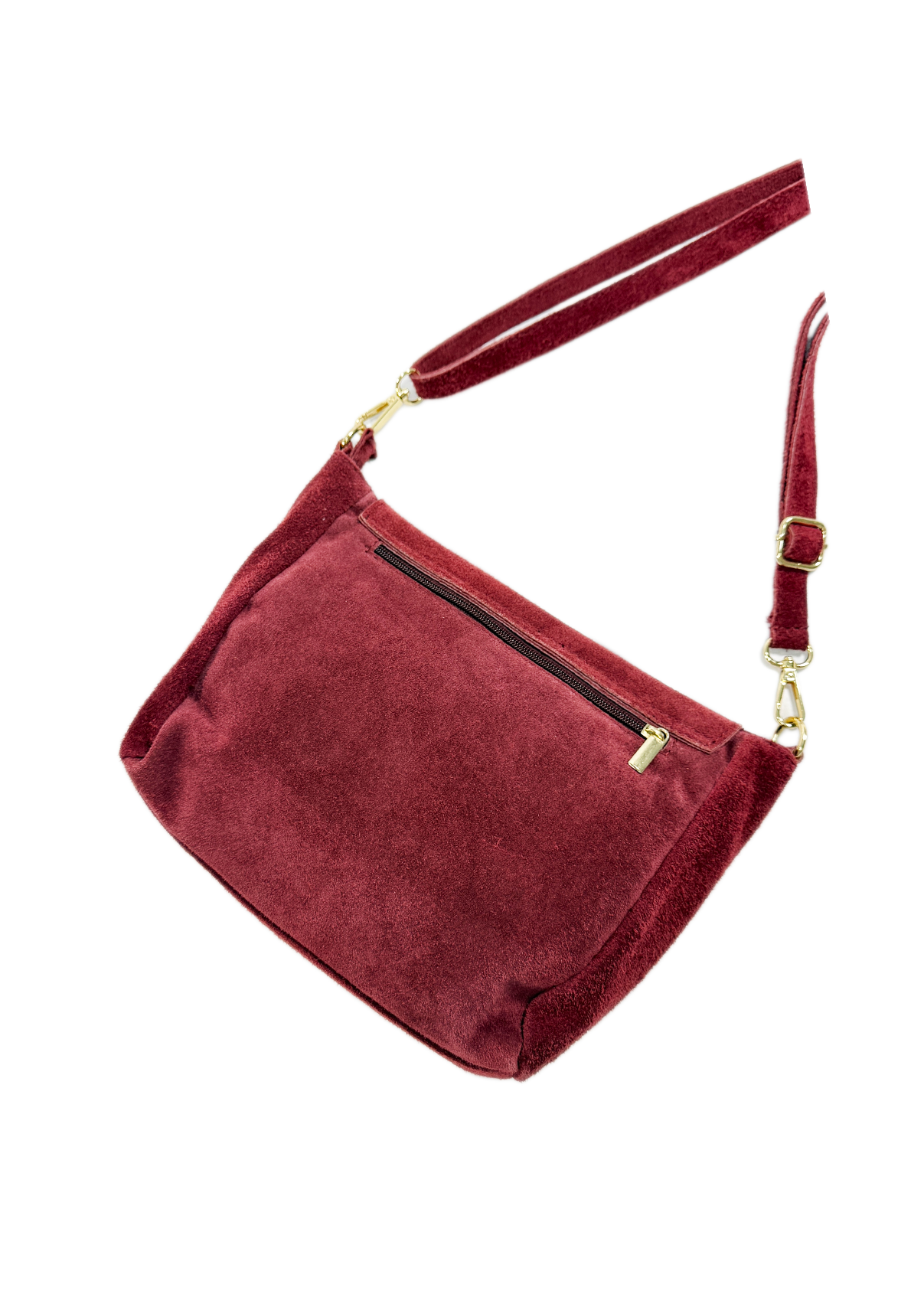 Split Suede Velvet Bag
