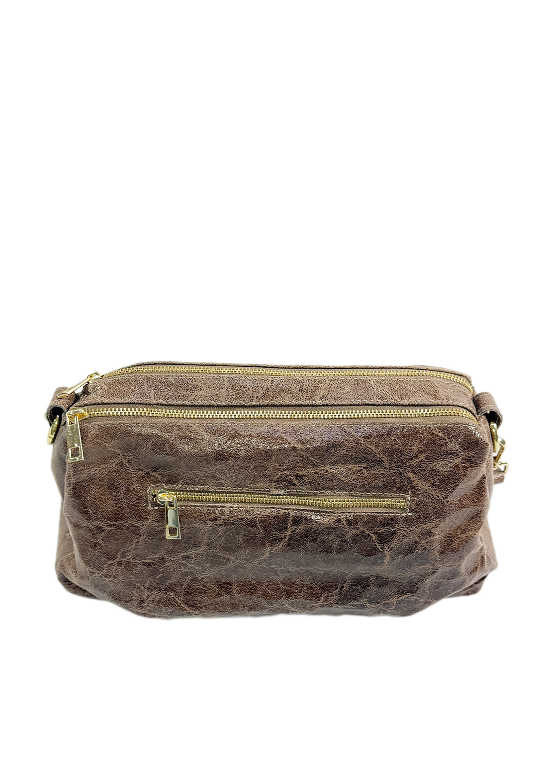 Elongated Leather Bag