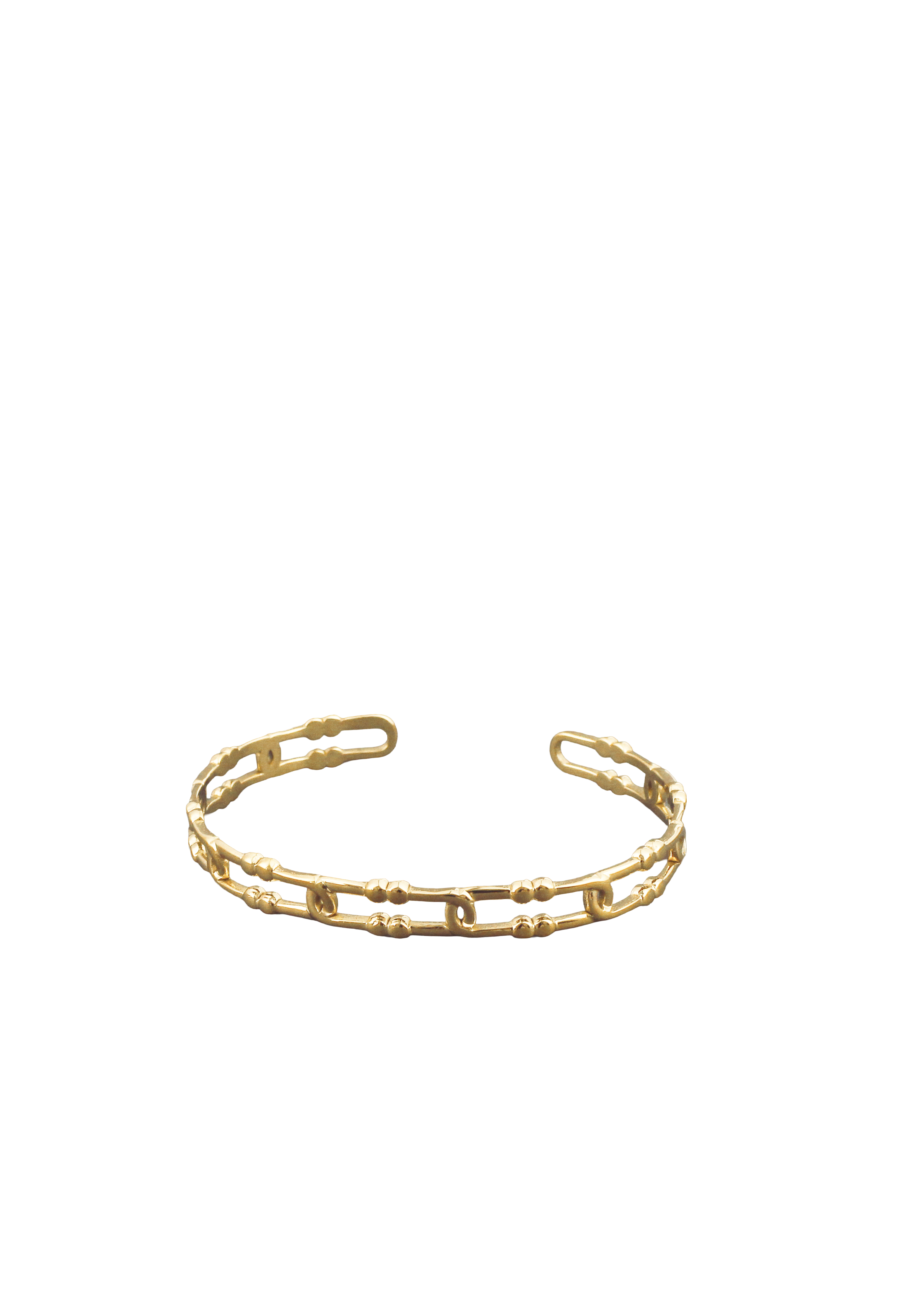 Double-Chain Textured Cuff