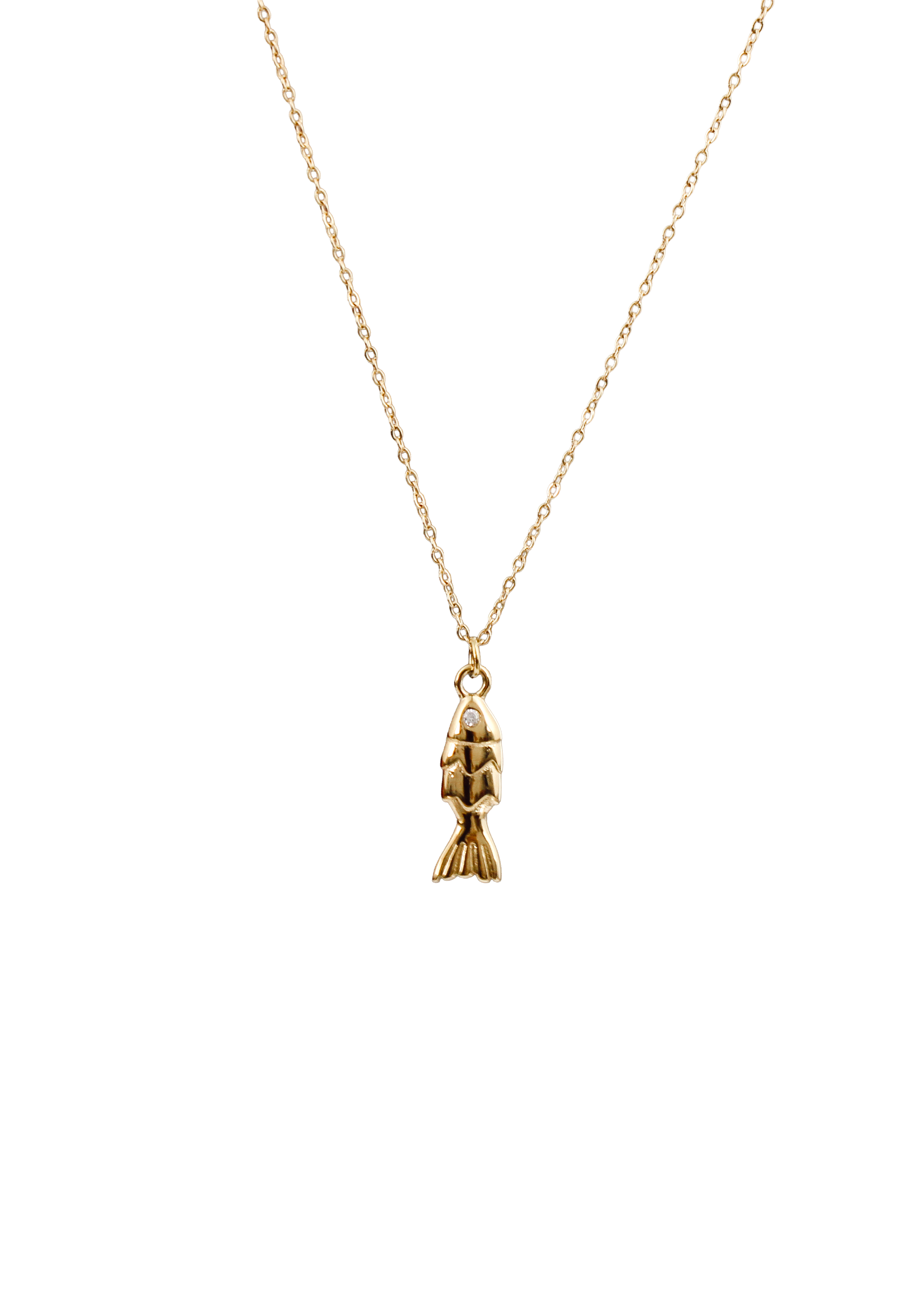 Fish Pendant Necklace