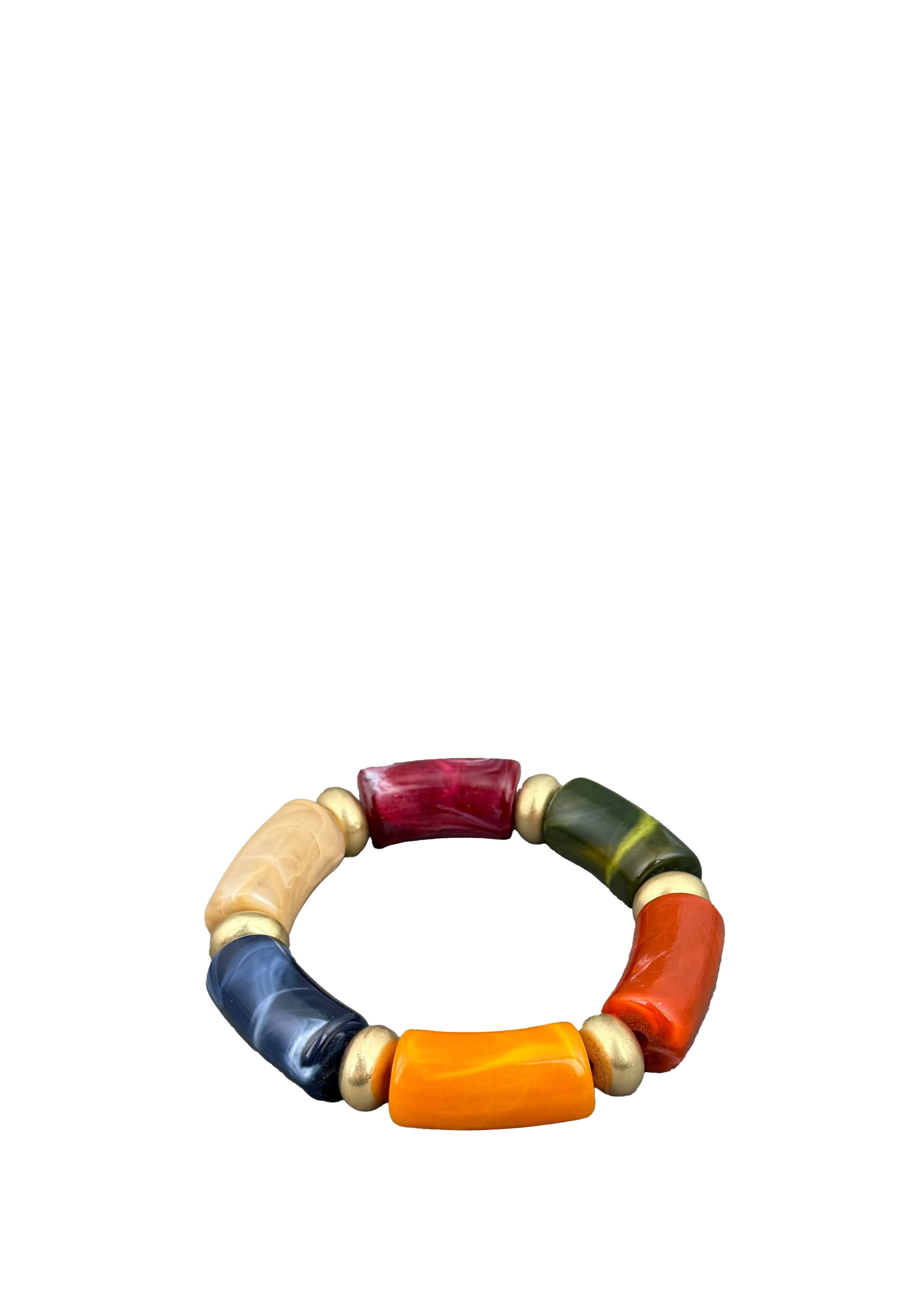 Multicolor Resin Bracelet