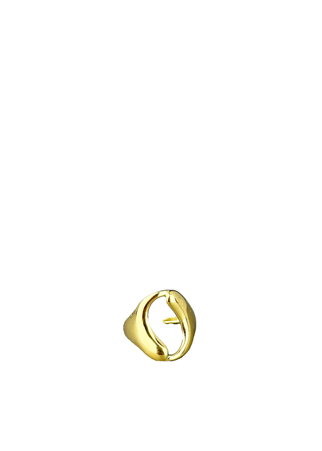 Organic Open Wave Ring